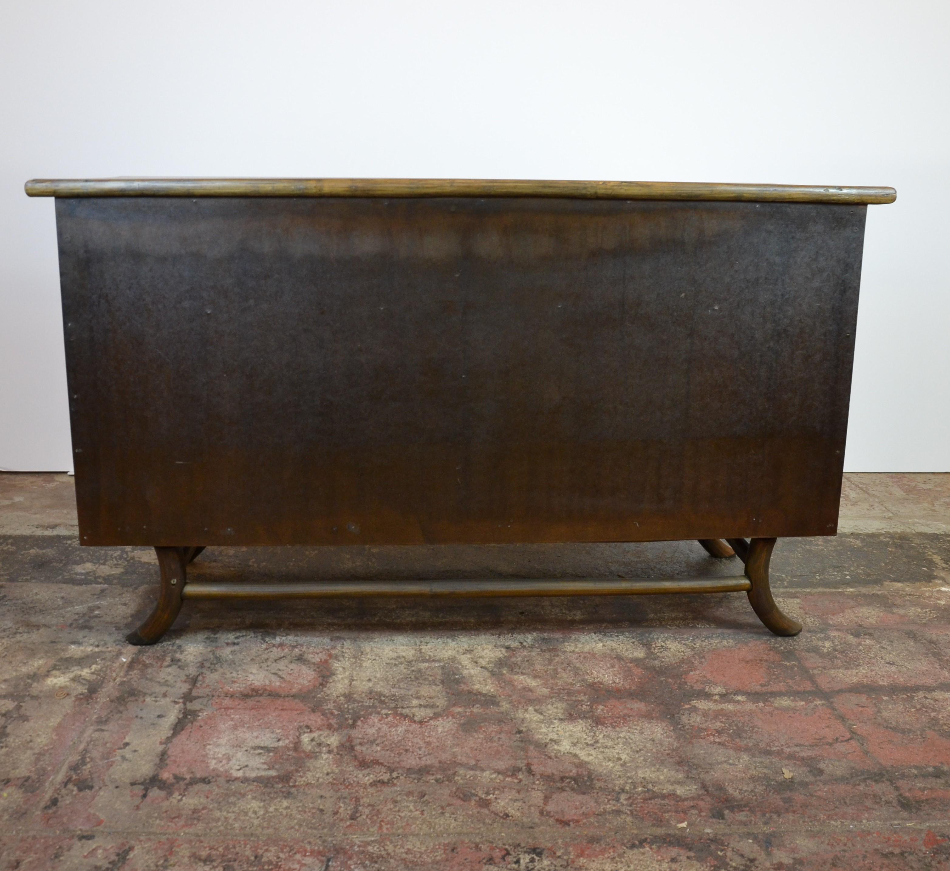 American Bamboo and Cane Sideboard