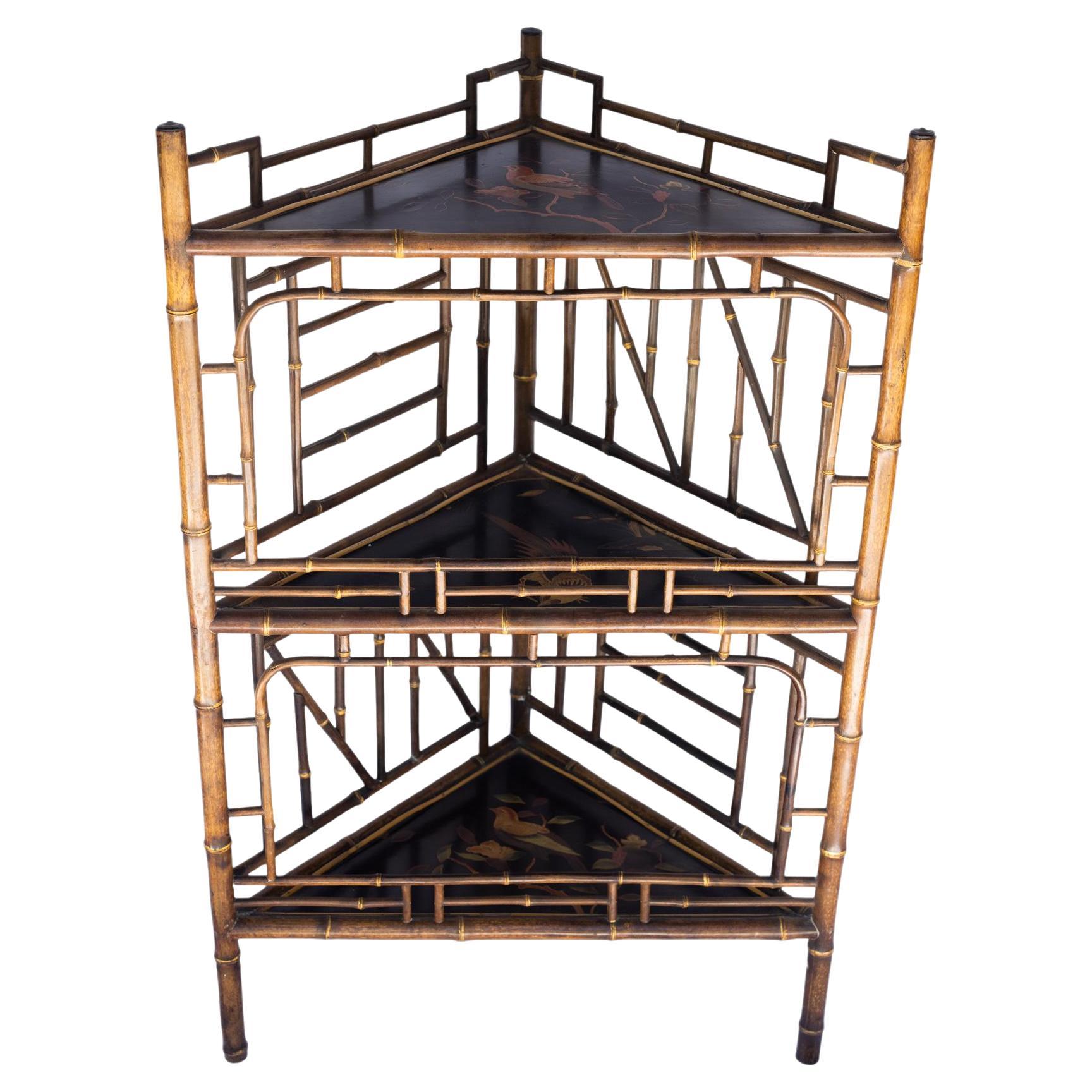 Antique Bamboo Corner at 1stDibs bamboo corner table