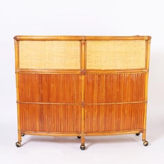 Bar in bambù e tela d'erba