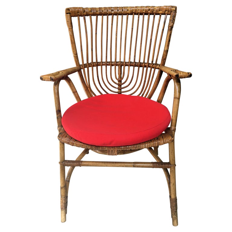 Sessel aus Bambus und Rattan, um 1970 im Angebot bei 1stDibs Deutschland