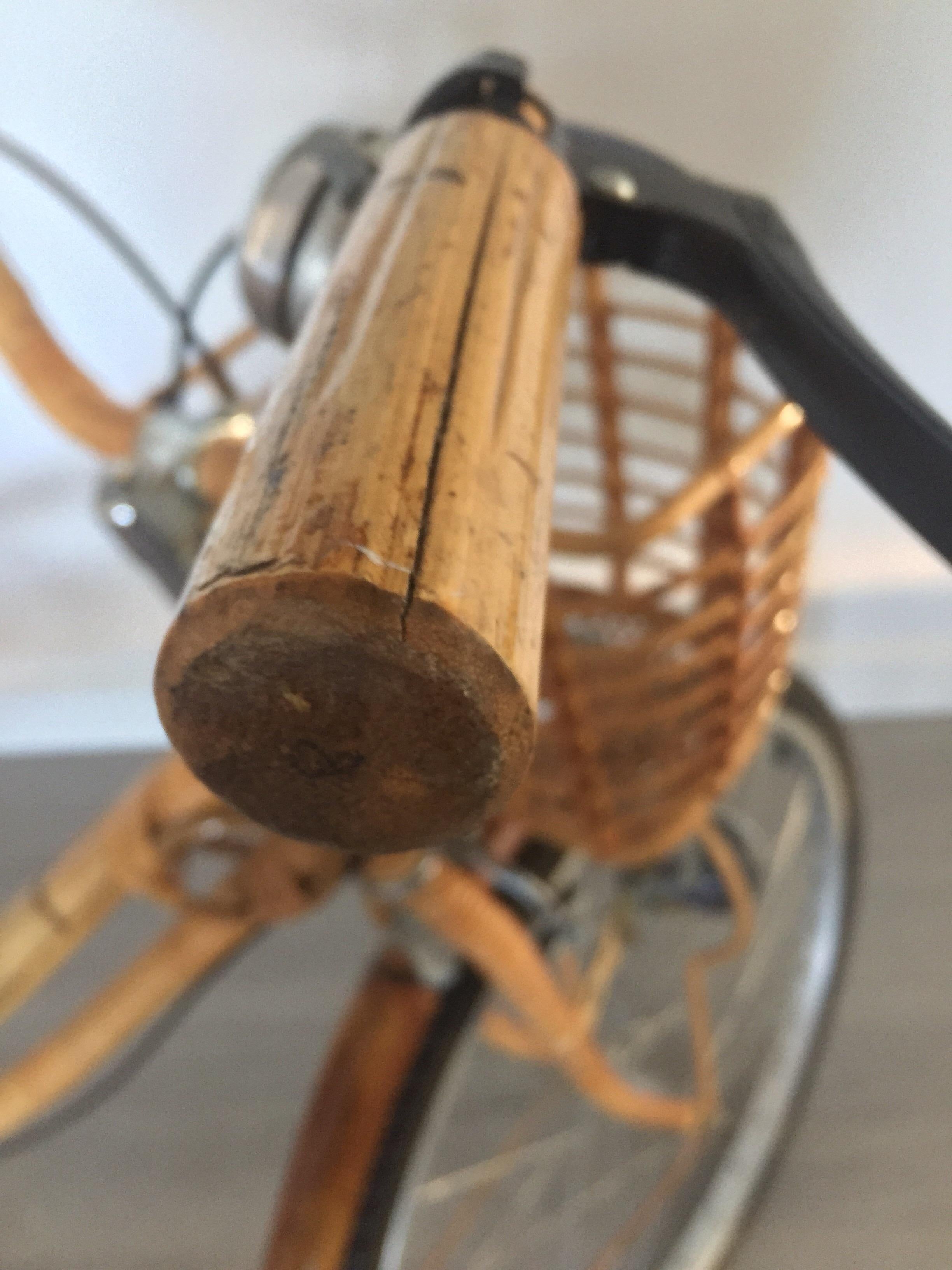 Vietnamese Bamboo and Rattan Bicycle