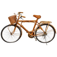 Bamboo and Rattan Bicycle