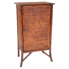 Bamboo and Rattan Cabinet