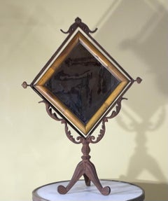 Bambus Waschtisch Spiegel