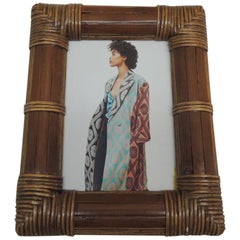 Bamboo and Rattan Picture Frame