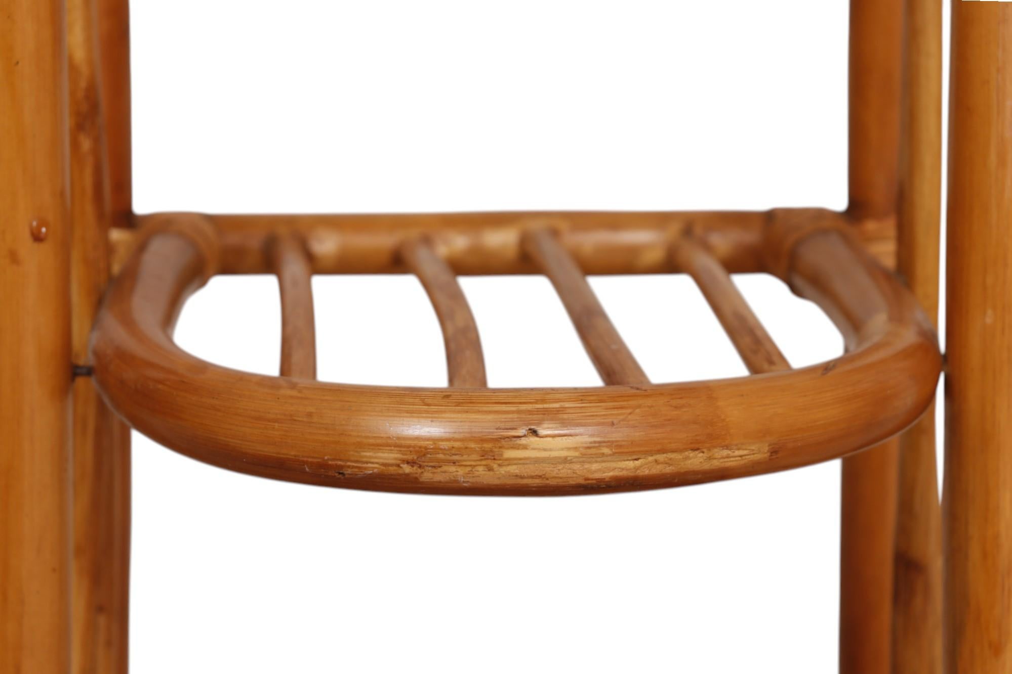 Scaffali in bambù e rattan in vendita 3