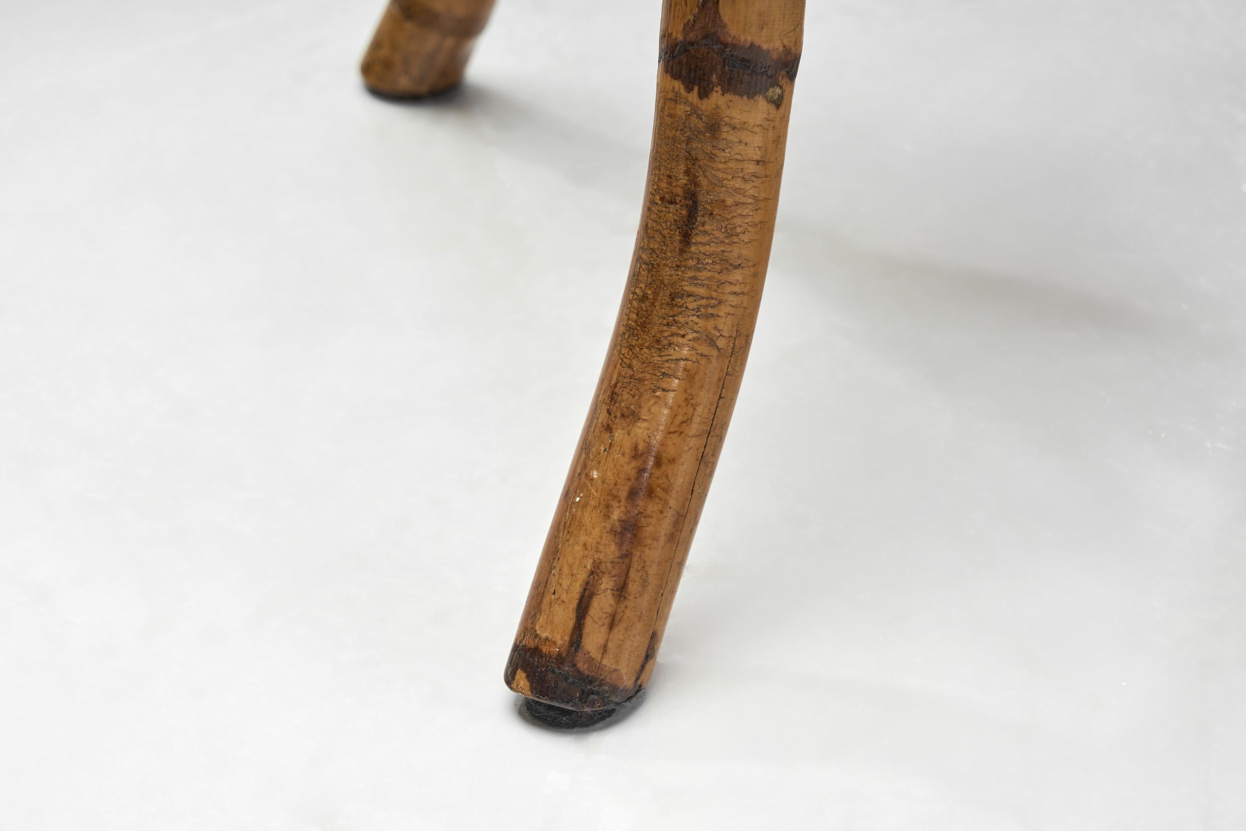 Hocker aus Bambus und Rattan von Franco Albini (Attr.), Italien 1960er Jahre im Angebot 9