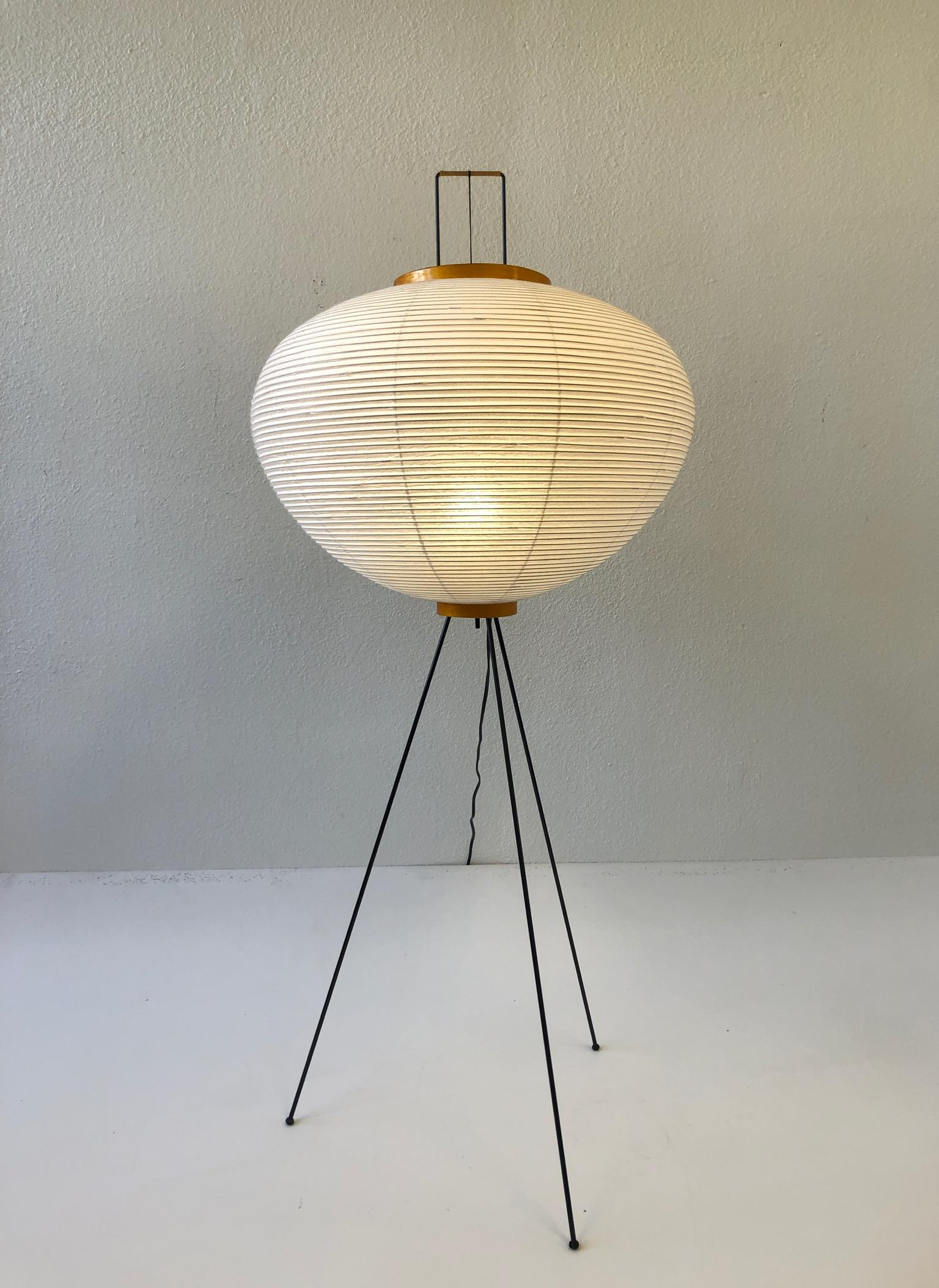washi paper lamp
