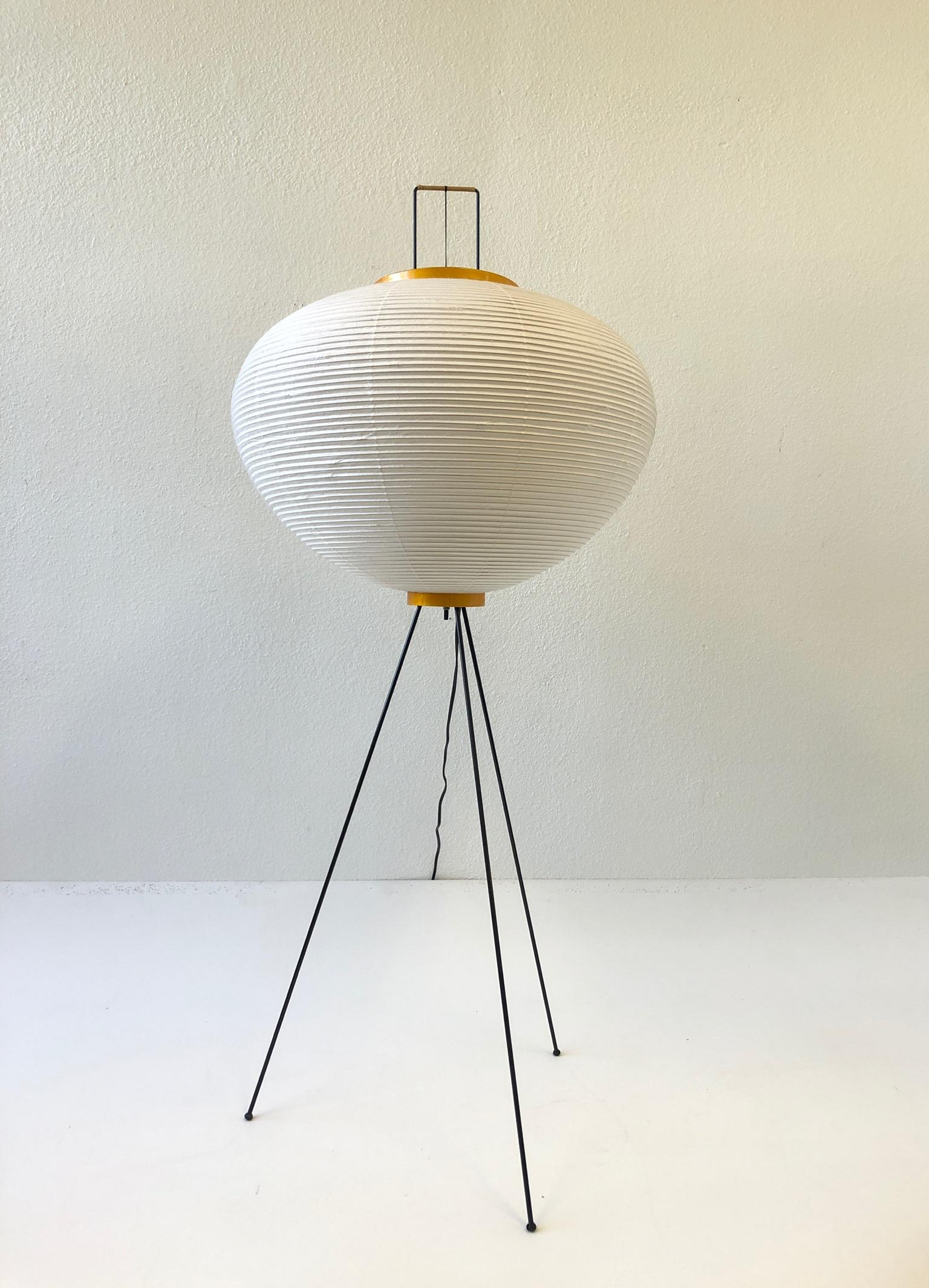 standing paper lamp
