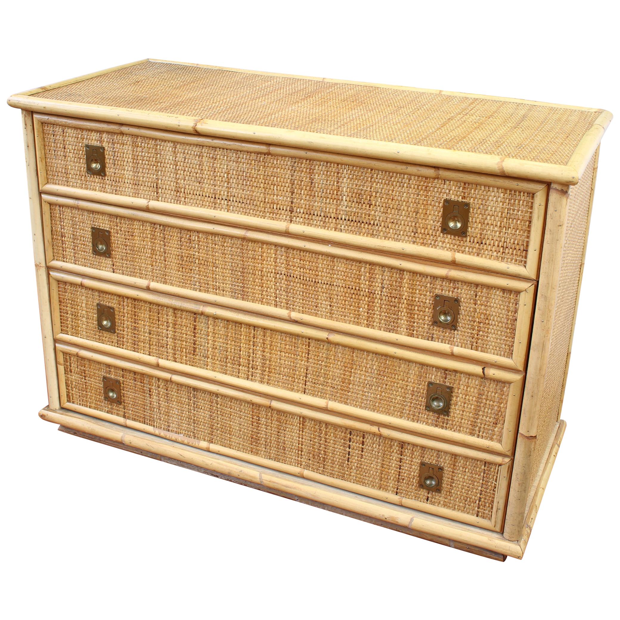 Wicker Dressers 10 For Sale At 1stdibs