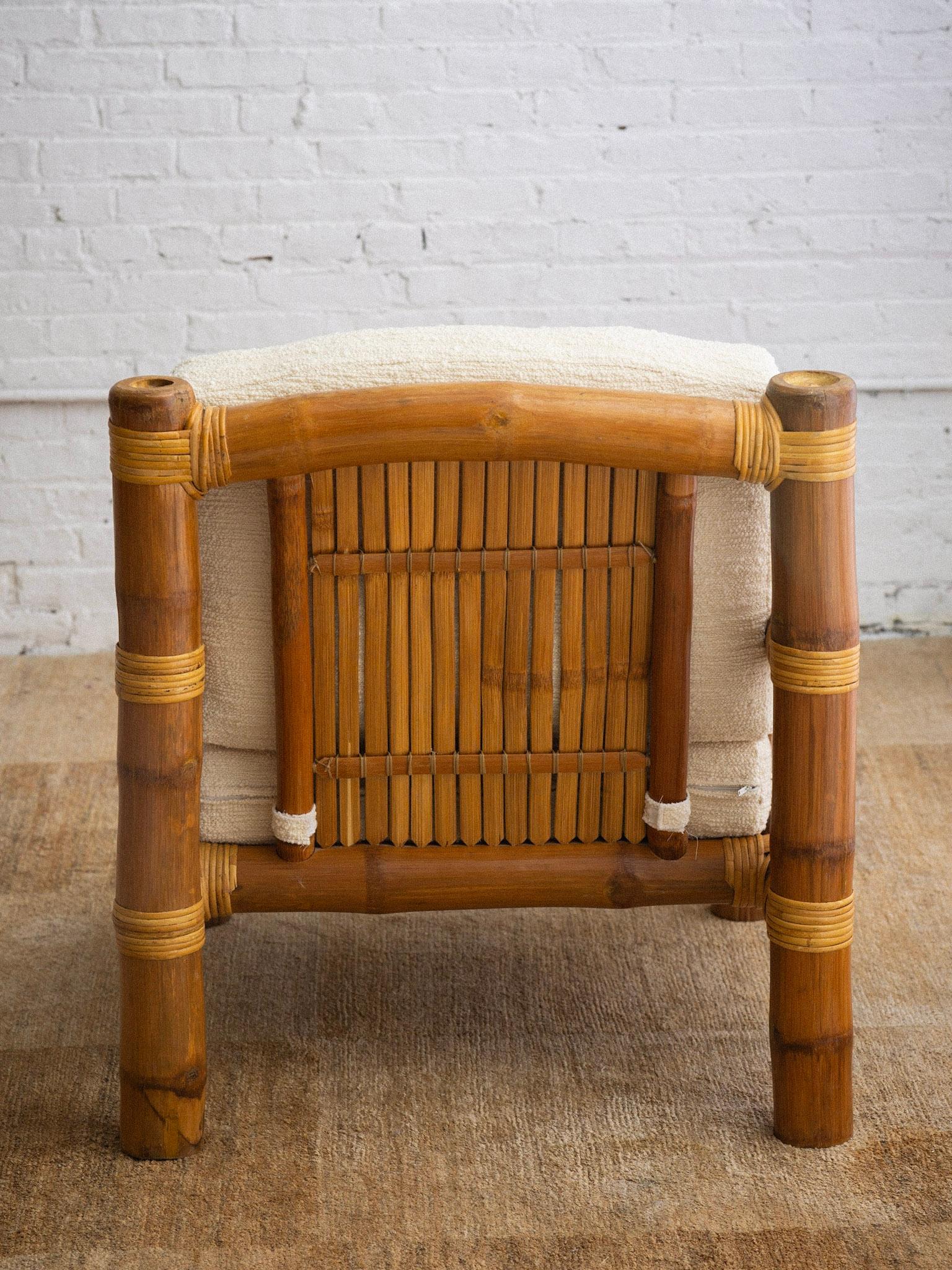 Bamboo Armchair in the Style of Antonio Budji Layug For Sale 4