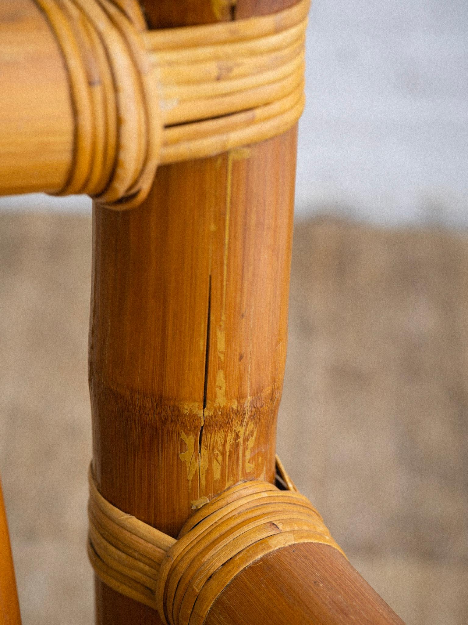 Fauteuil en bambou dans le style d'Antonio Budji Layug en vente 10