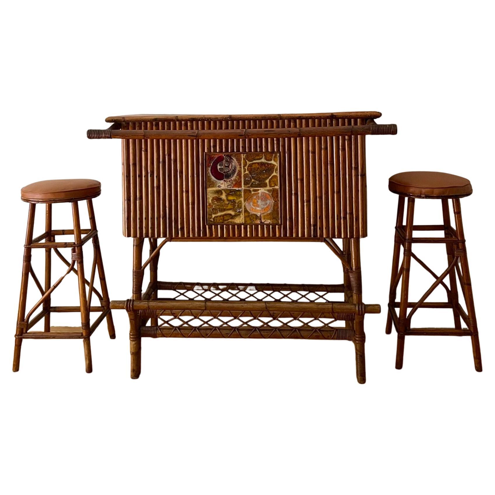 Bamboo bar by Adrien Audoux and Frida Minet