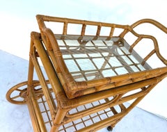 Bamboo Bar Cart