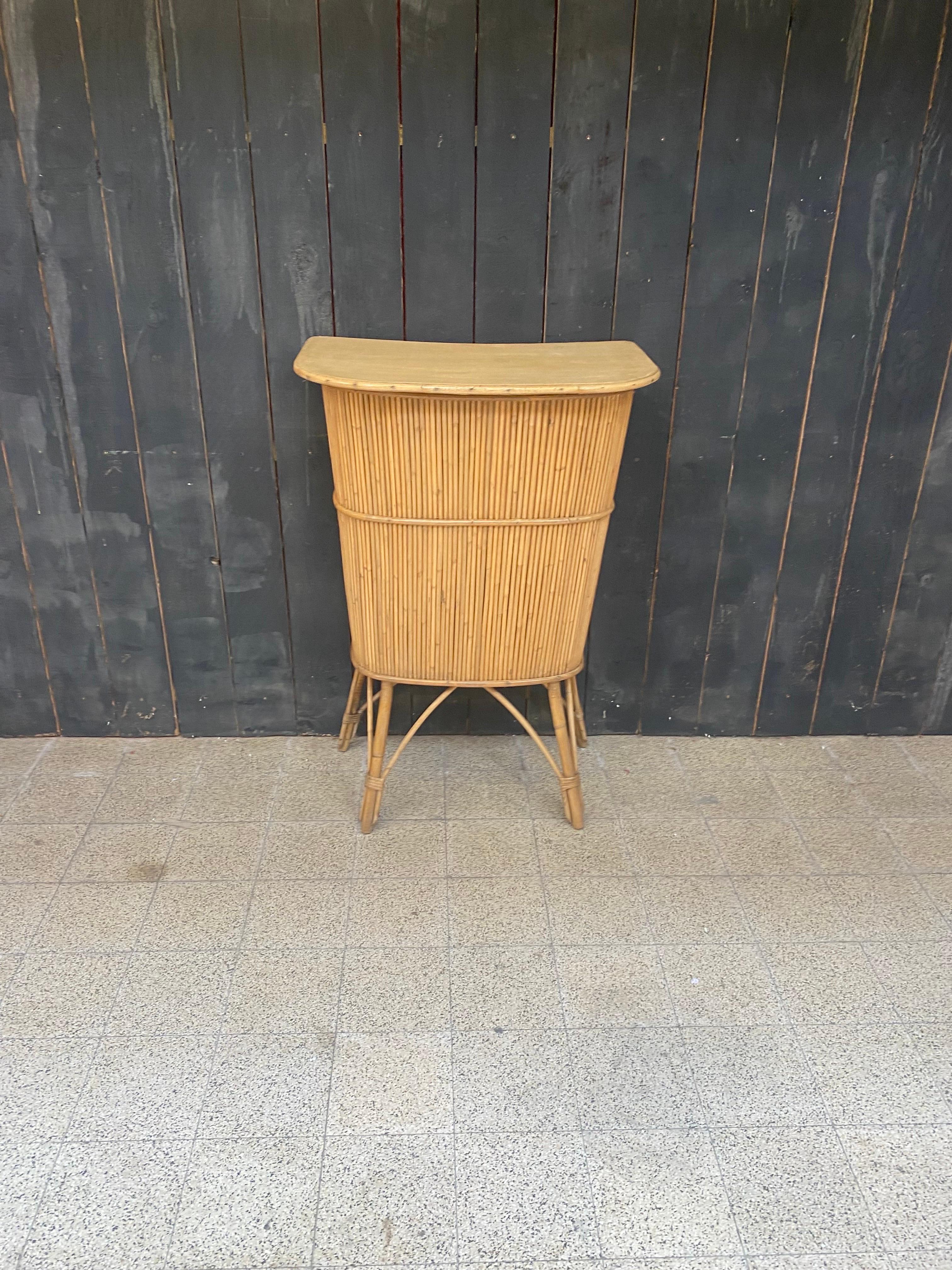 Bamboo Bar, circa 1960/1970 Good Condition For Sale 2