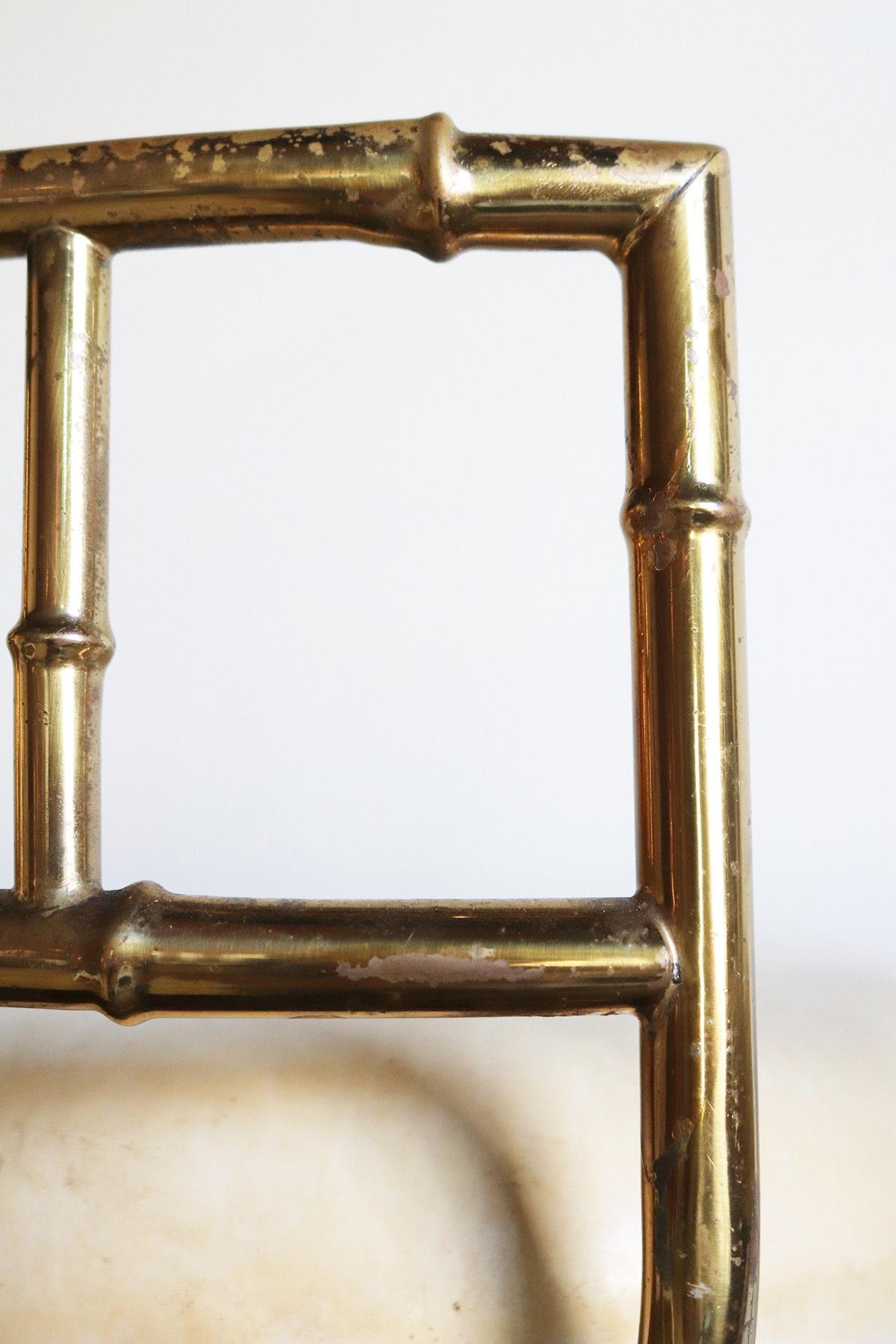 Bamboo Bar Stools In Good Condition In Westport, CT