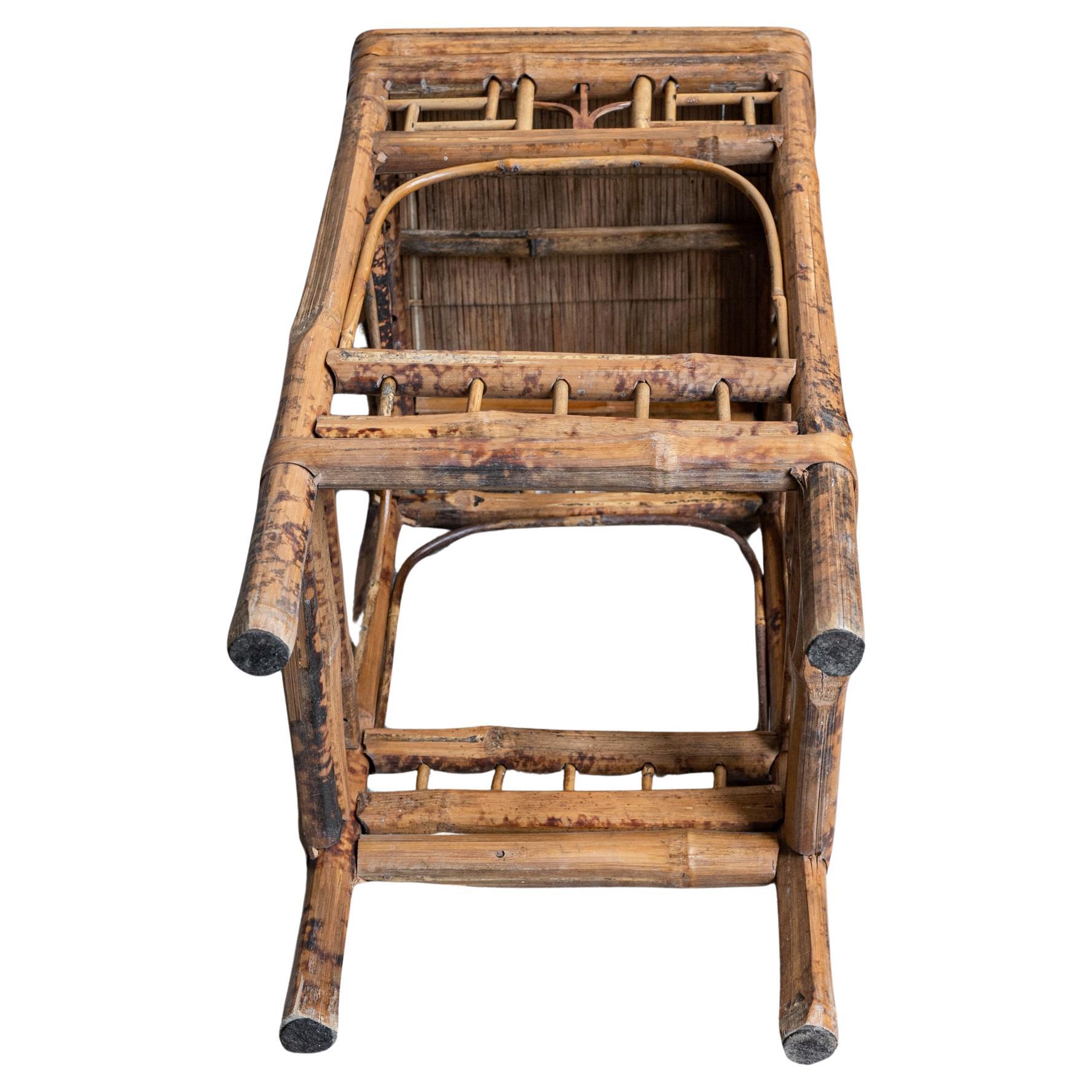 20th Century Bamboo Bar Stools For Sale