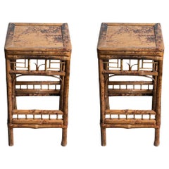 Barhocker aus Bambus