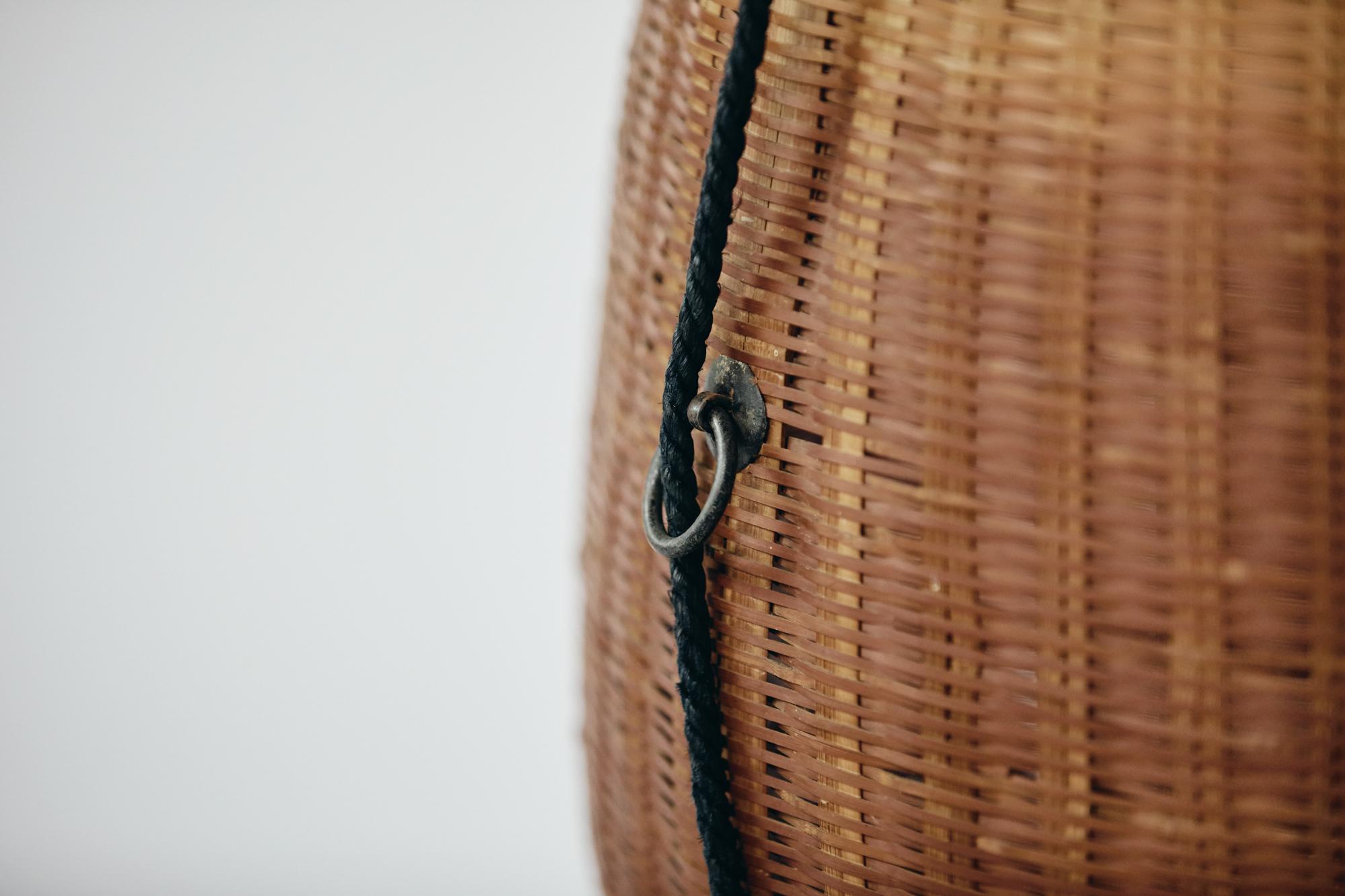 Bamboo Basket Table Ryosuke Harashima Contemporary Zen Japanese Mingei 4