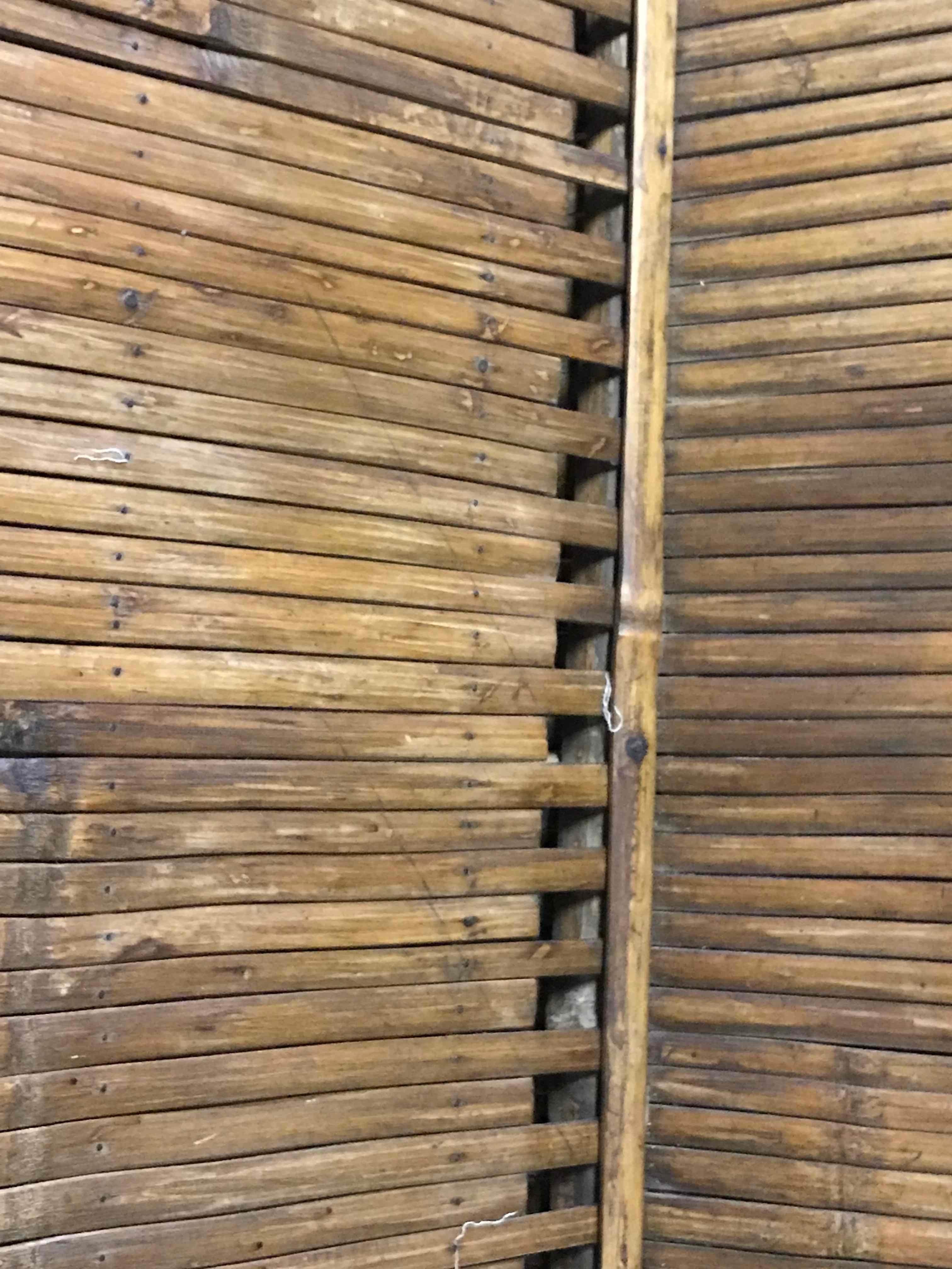 English Bamboo Bench
