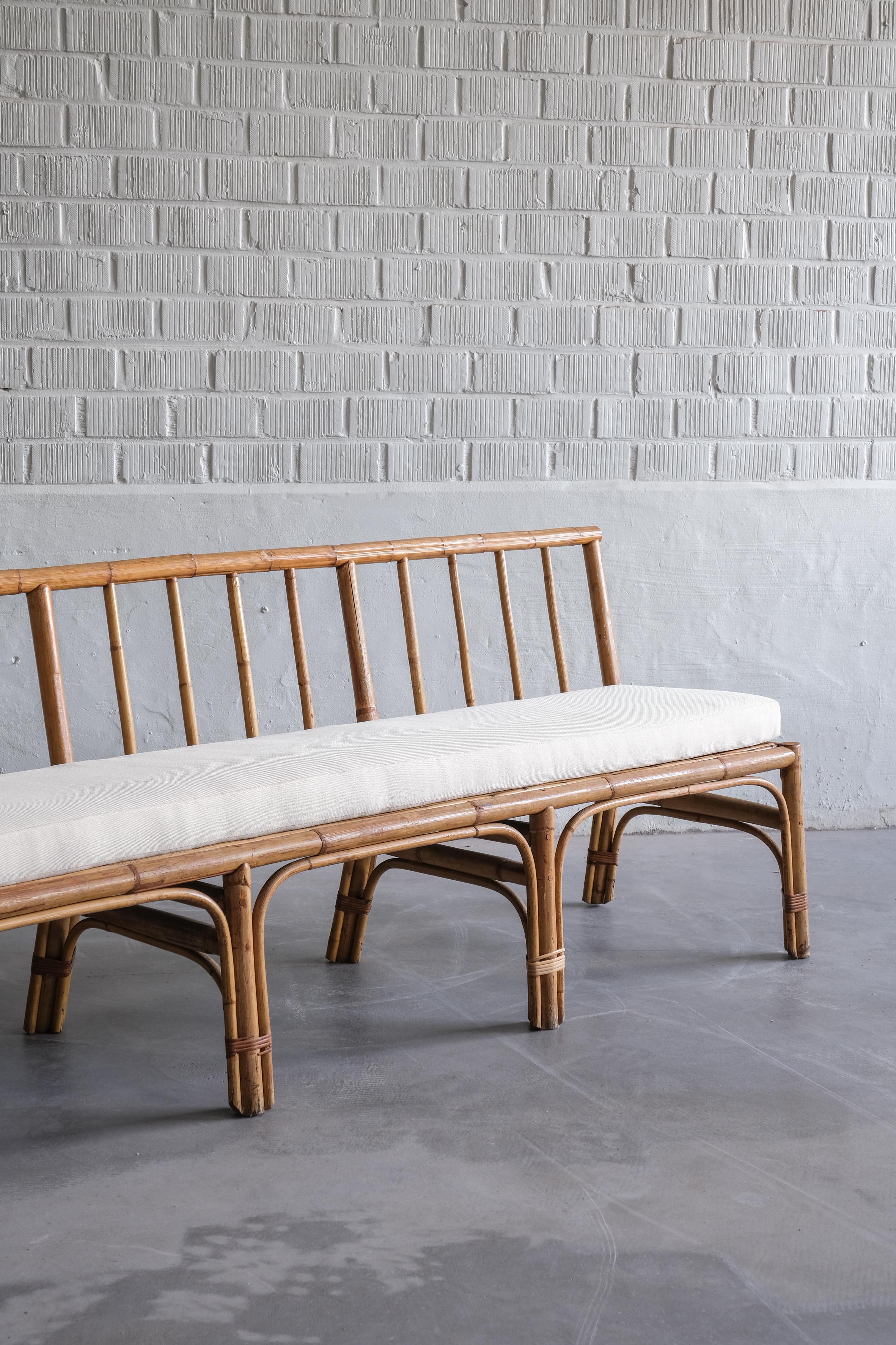 Italian Bamboo Bench Italy 70'
