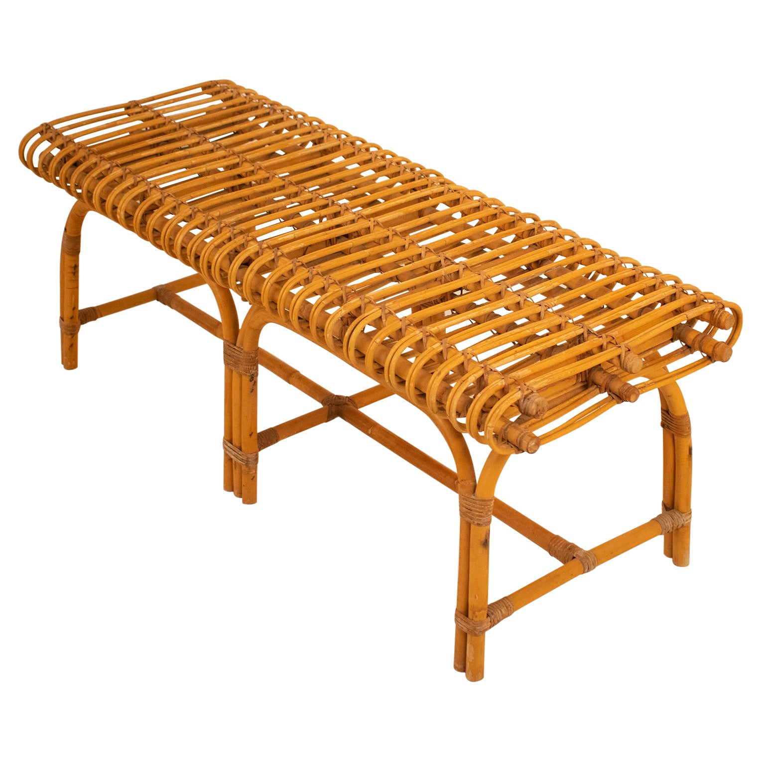 Bamboo Bench, Spain, 1970
s
