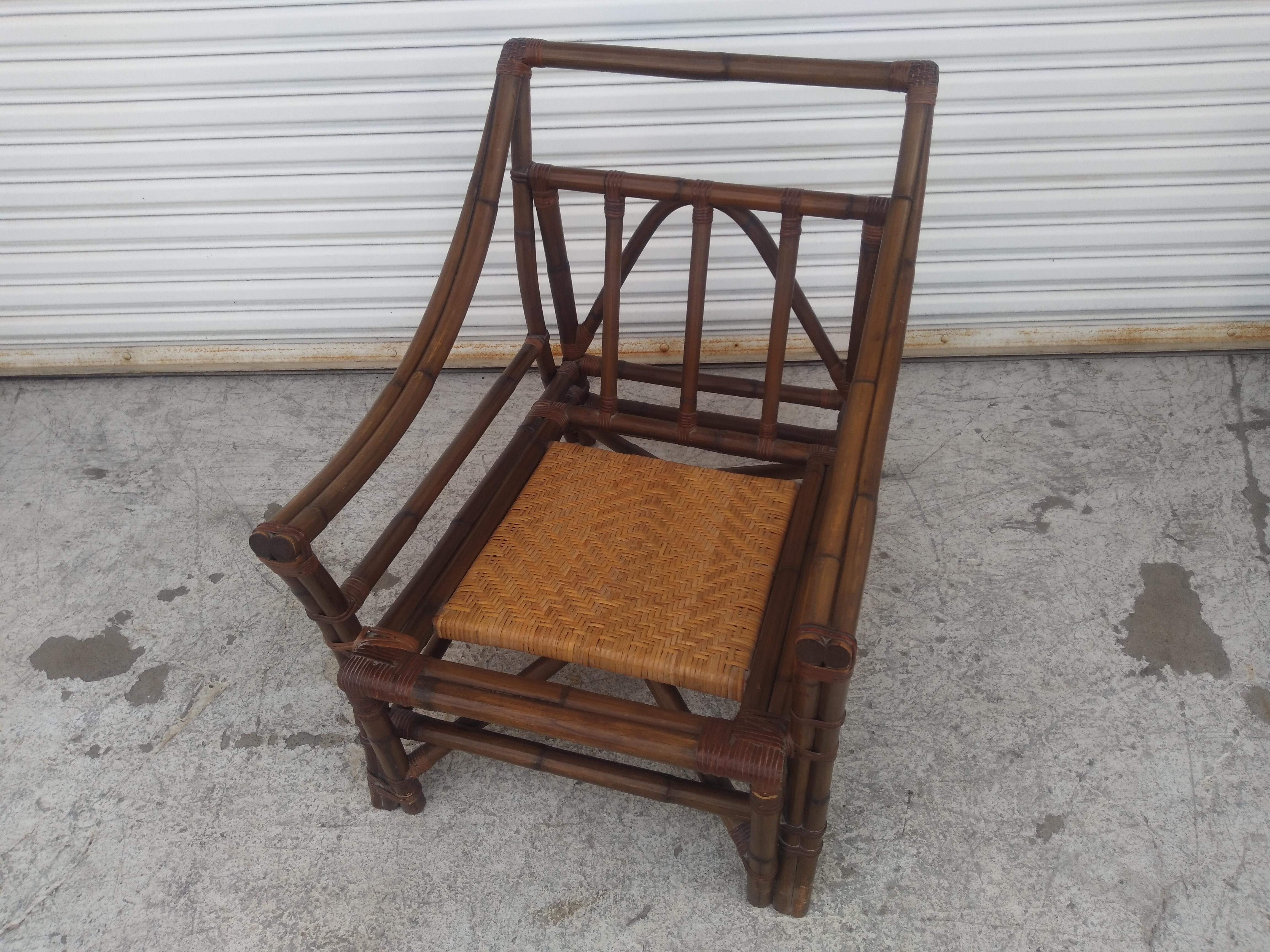 Butaca Boho Chic de Bambú Malasio en venta