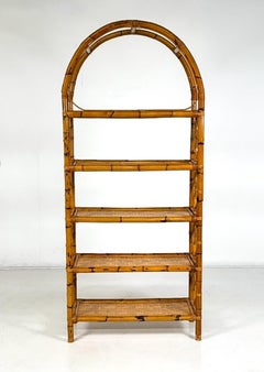 Bamboo Bookcase, 1970s