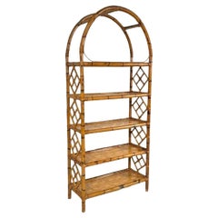 Bamboo Bookcase, 1970s