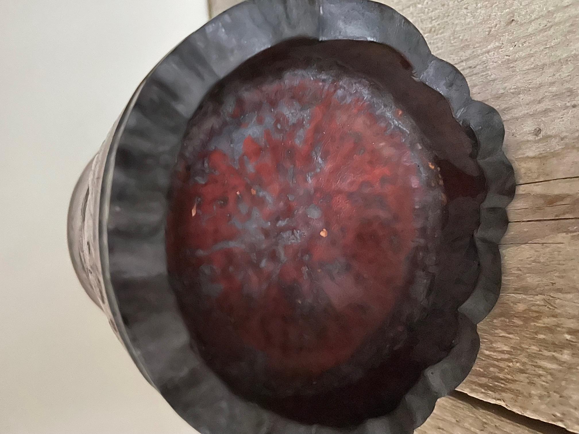 Vaso per spazzole in bambù In condizioni buone in vendita a Nivelles, BE