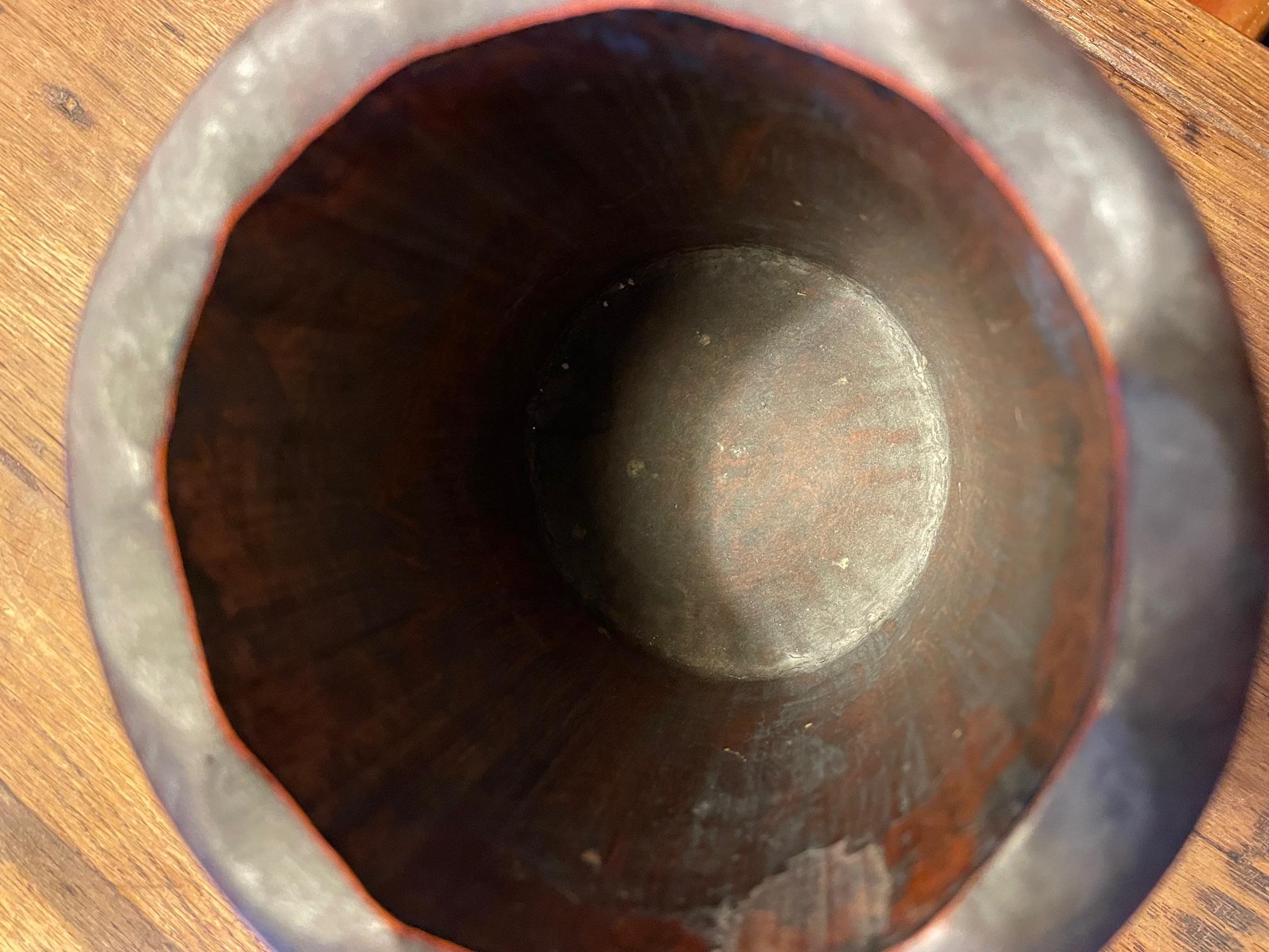 XIX secolo Vaso per spazzole in bambù in vendita