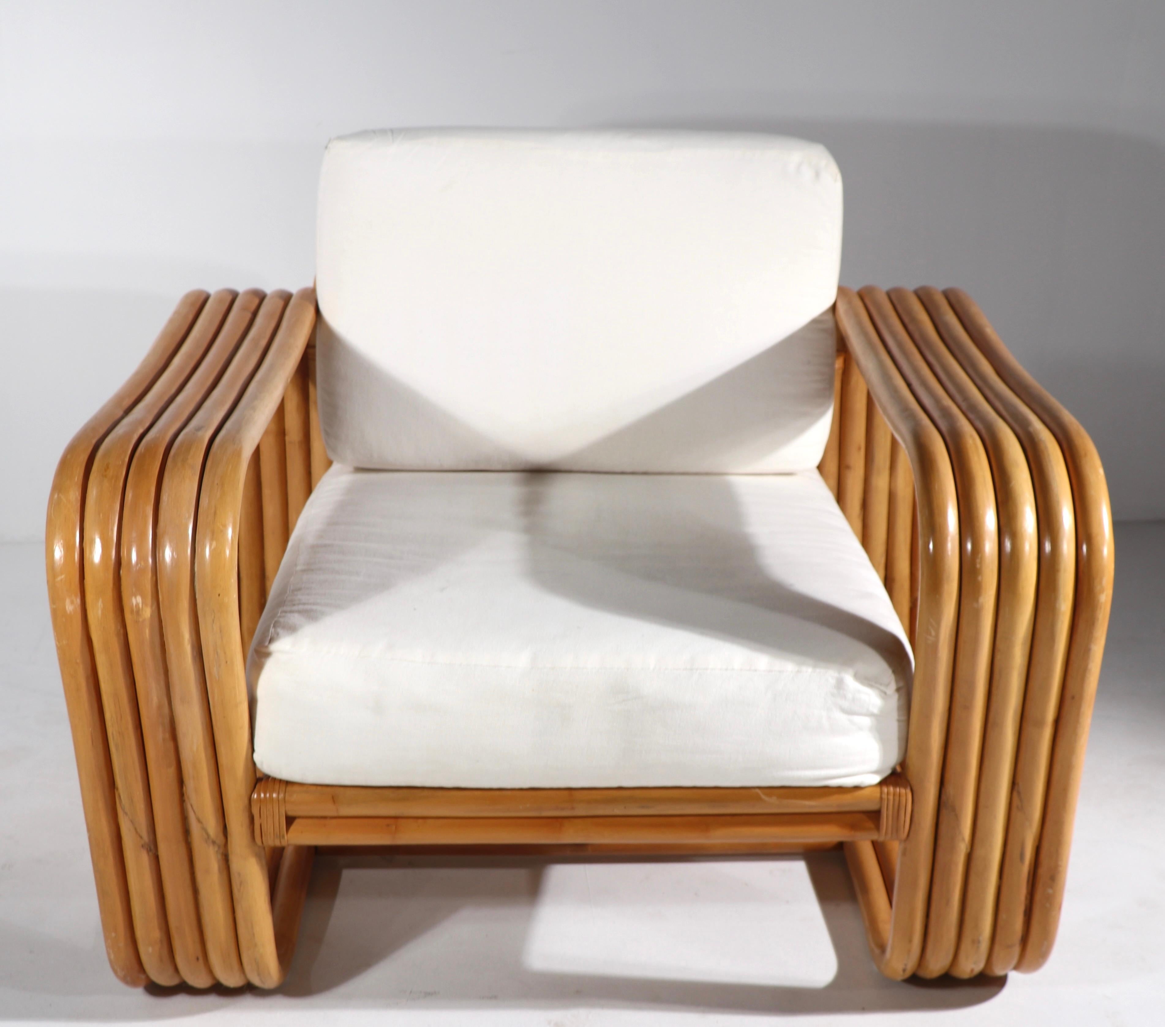 20th Century Bamboo Chair after Frankl