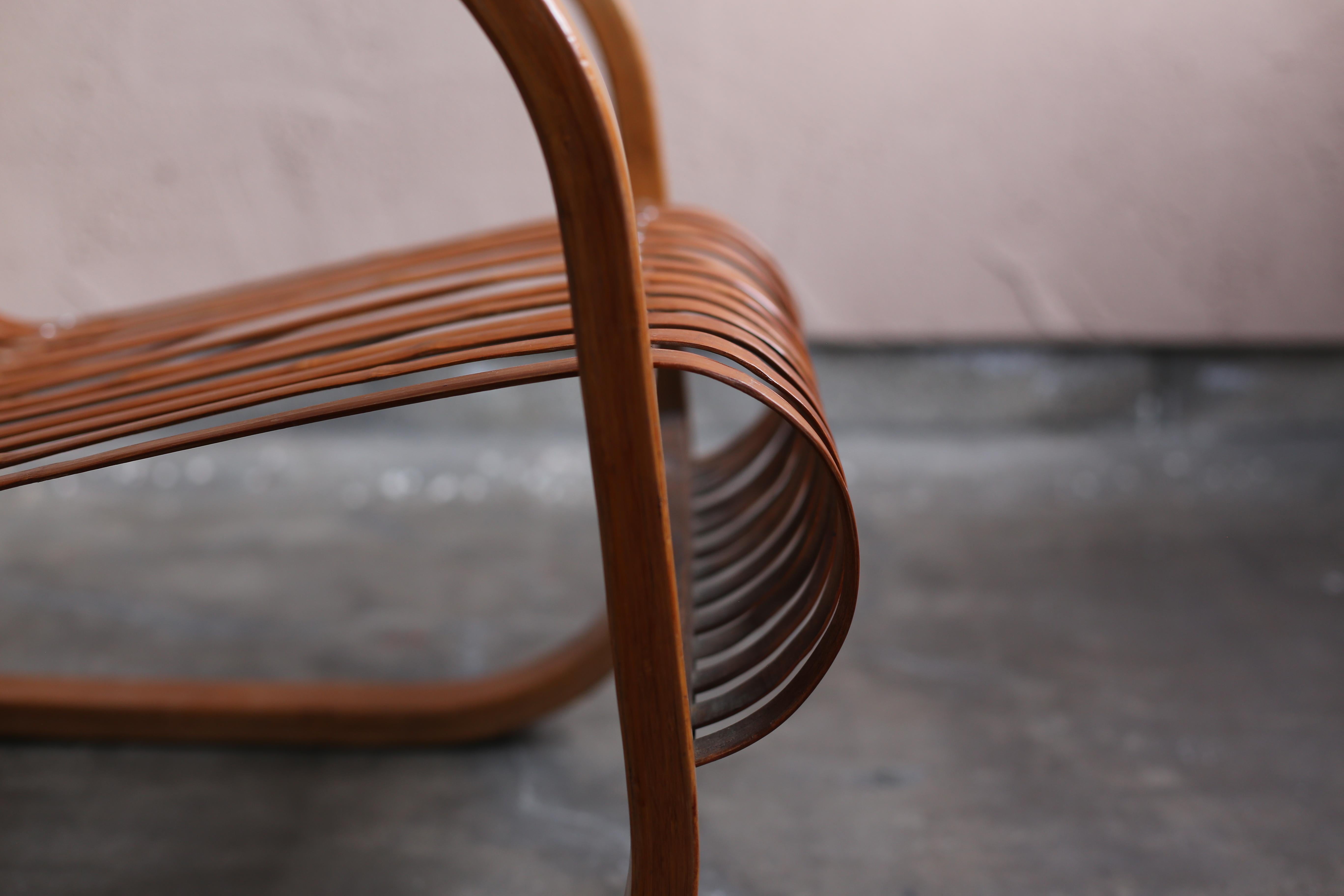 Bamboo Chair by Ubunji Kidokoro For Sale 5