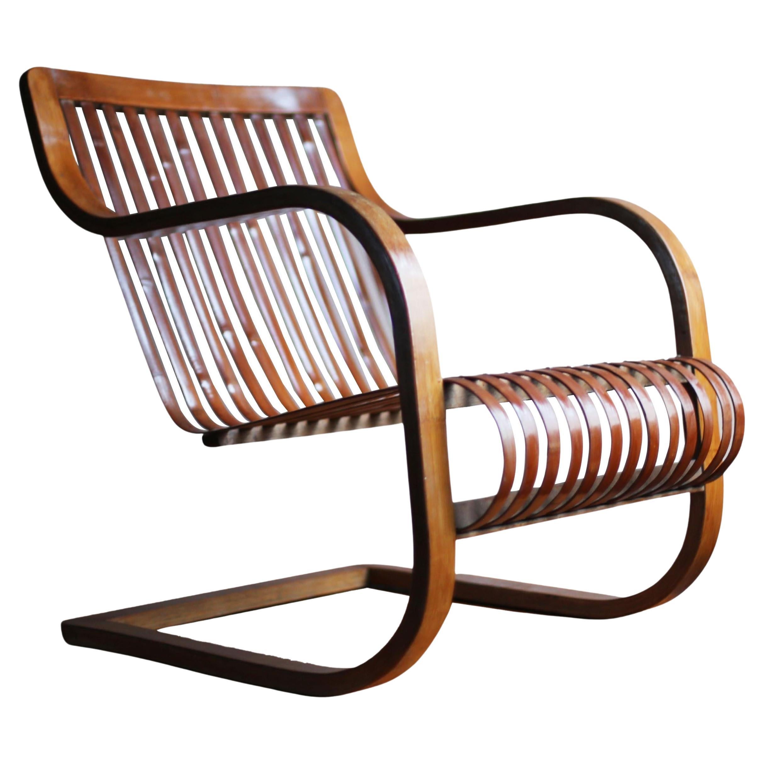 Bamboo Chair by Ubunji Kidokoro For Sale