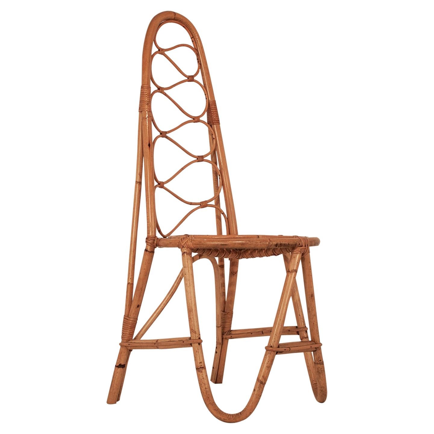 Bamboo Chair, Spain, 1960s