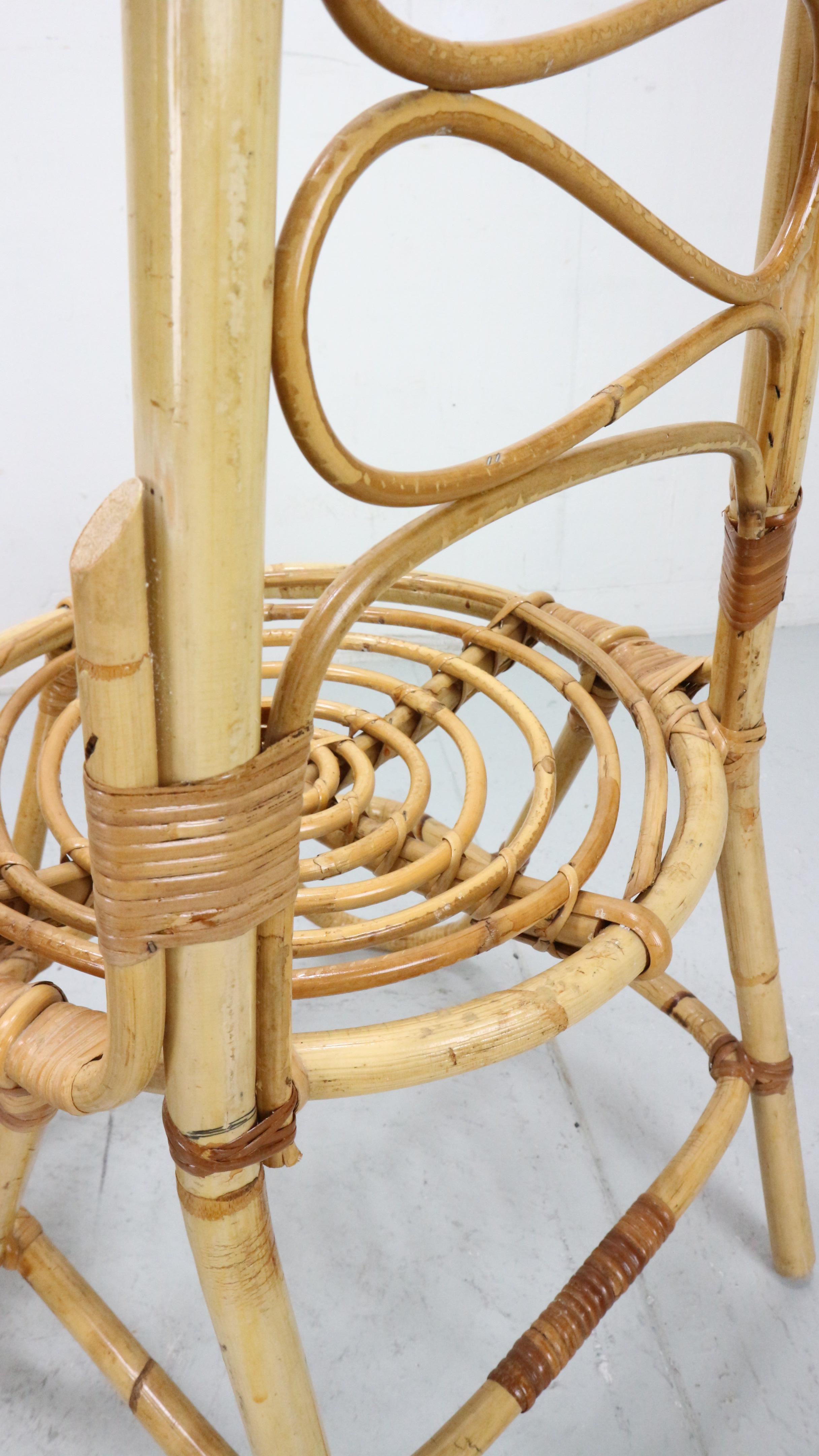 Sillas de bambú de Dirk Van Sliedrecht para Rohe Noordwolde, 1960 en venta 3