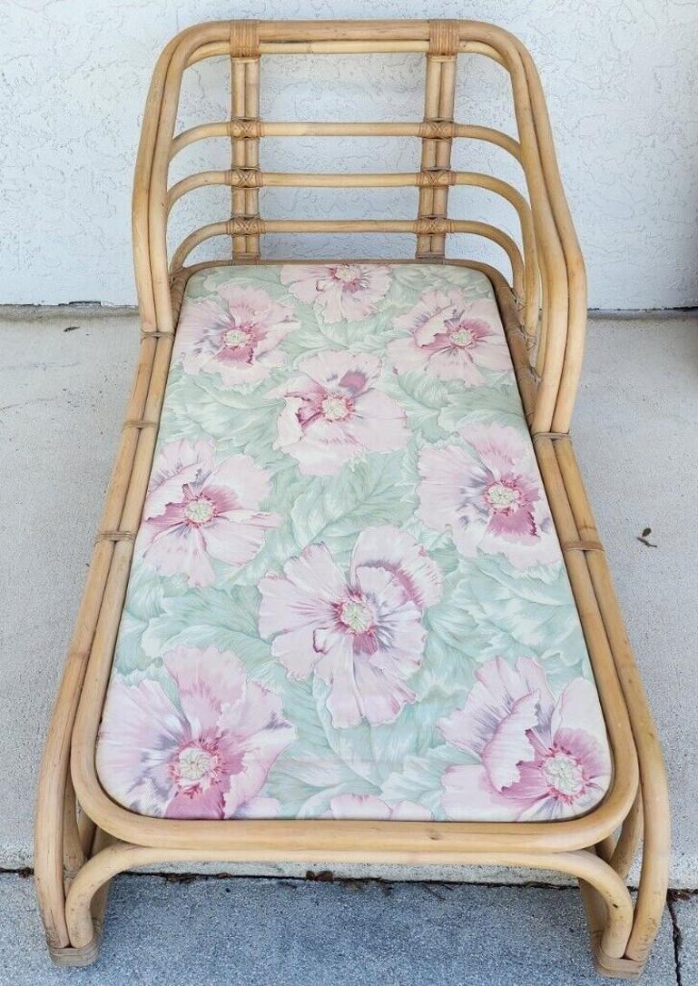 Bamboo Chaise Lounge Rattan by BROWN JORDAN 2