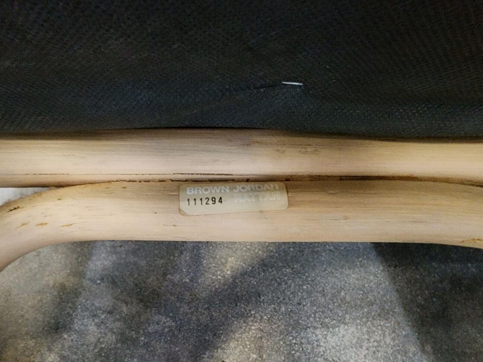 Bamboo Chaise Lounge Rattan by BROWN JORDAN 3
