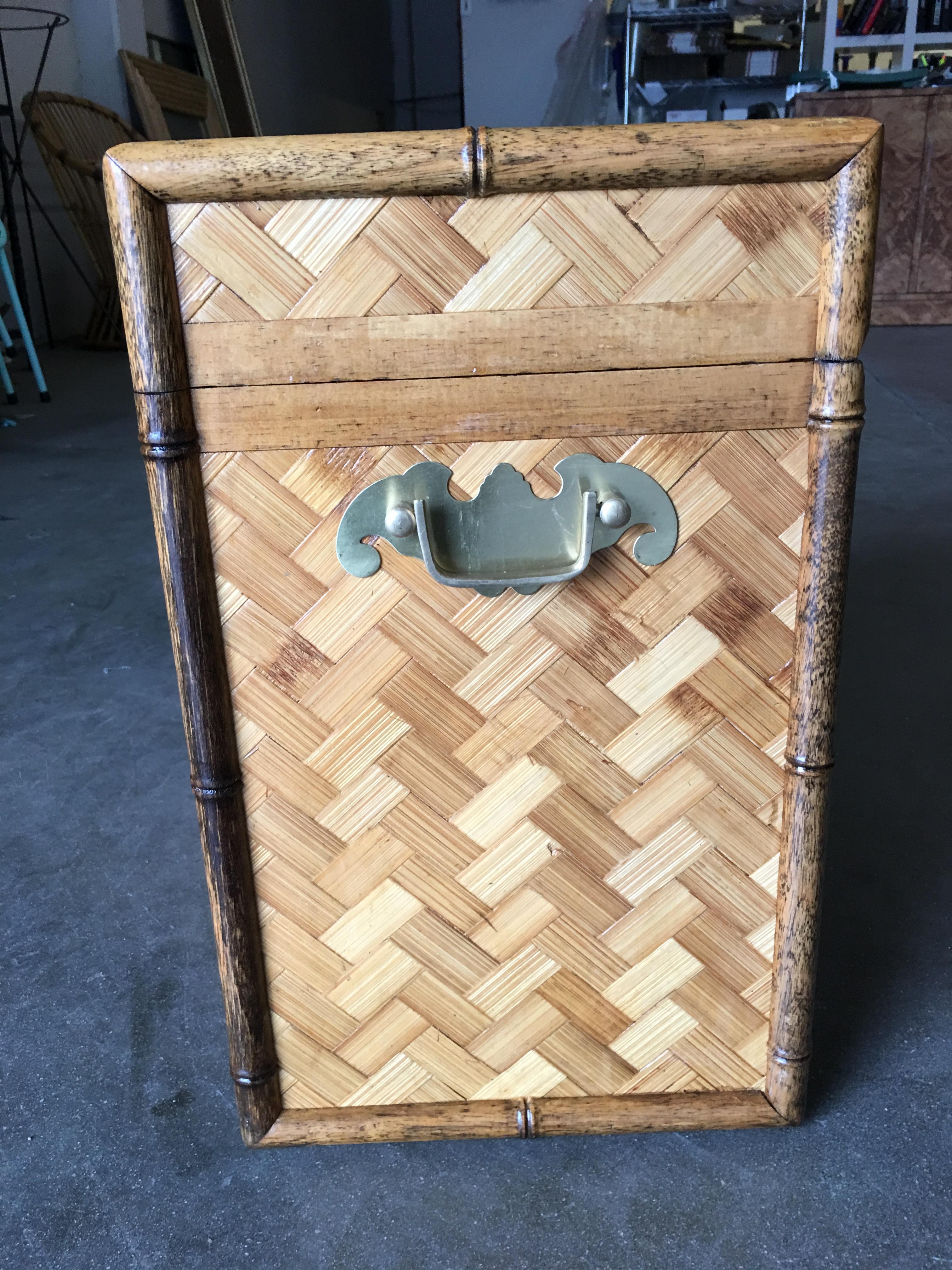 bamboo chest trunk