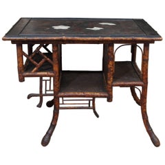 Bamboo Chinoiserie Table