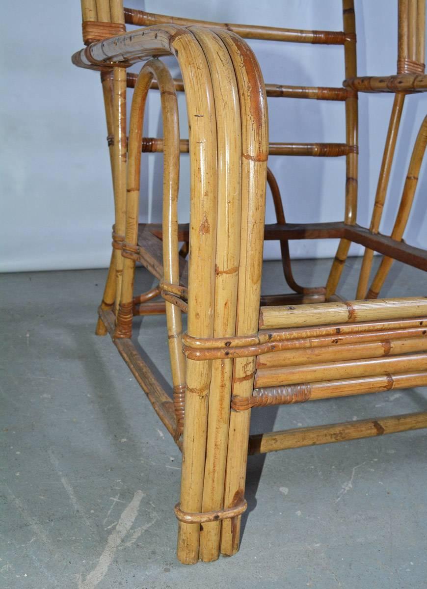 American Bamboo Club Chair