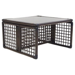 Couchtisch Basilian aus Bambus von Afra und Tobia Scarpa