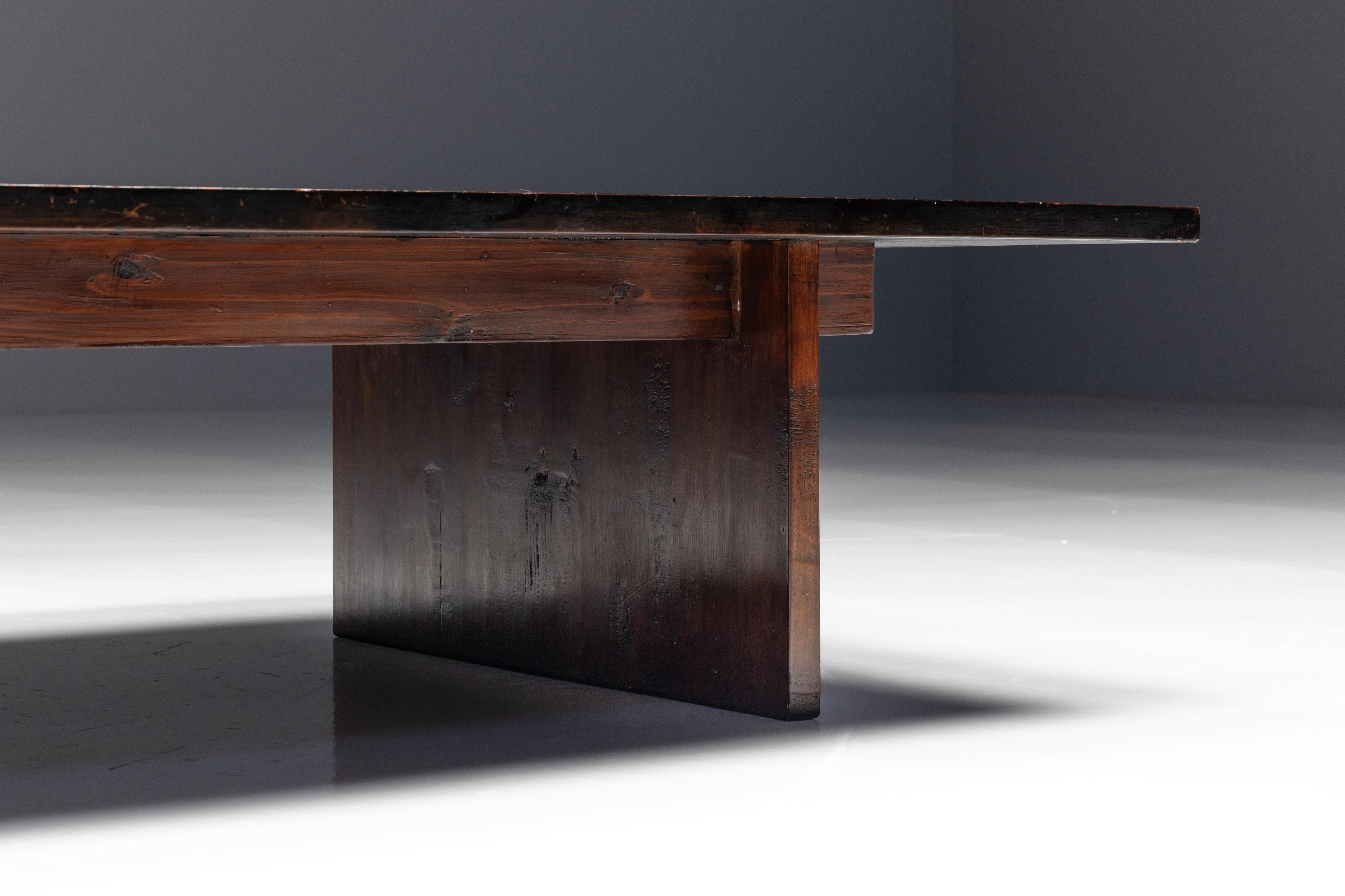 Bamboo Coffee Table by Axel Vervoordt, Belgium, 1980s 5
