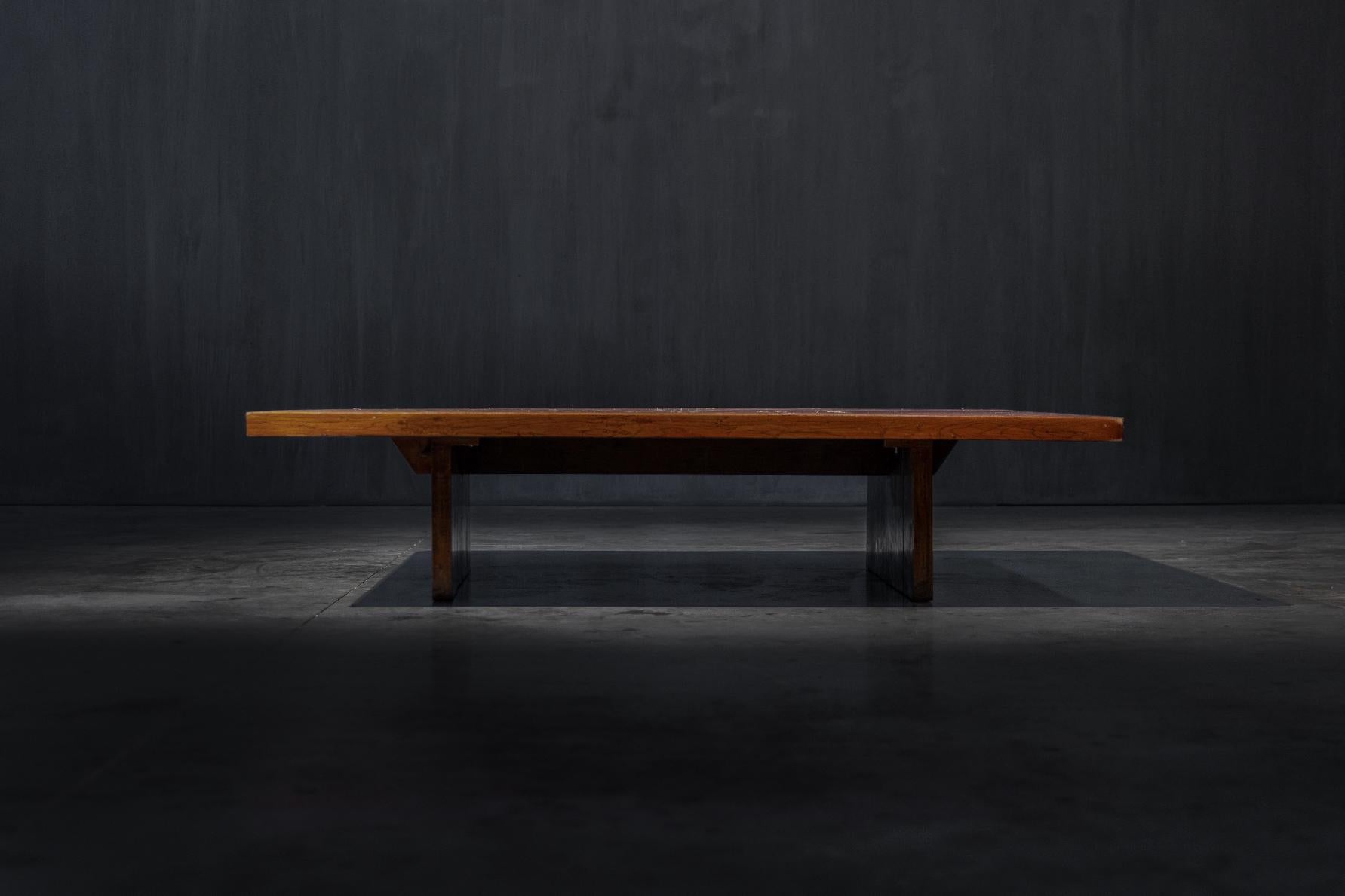 Couchtisch aus Bambus von Axel Vervoordt, Belgien, 1980er Jahre im Zustand „Hervorragend“ im Angebot in Antwerp, BE