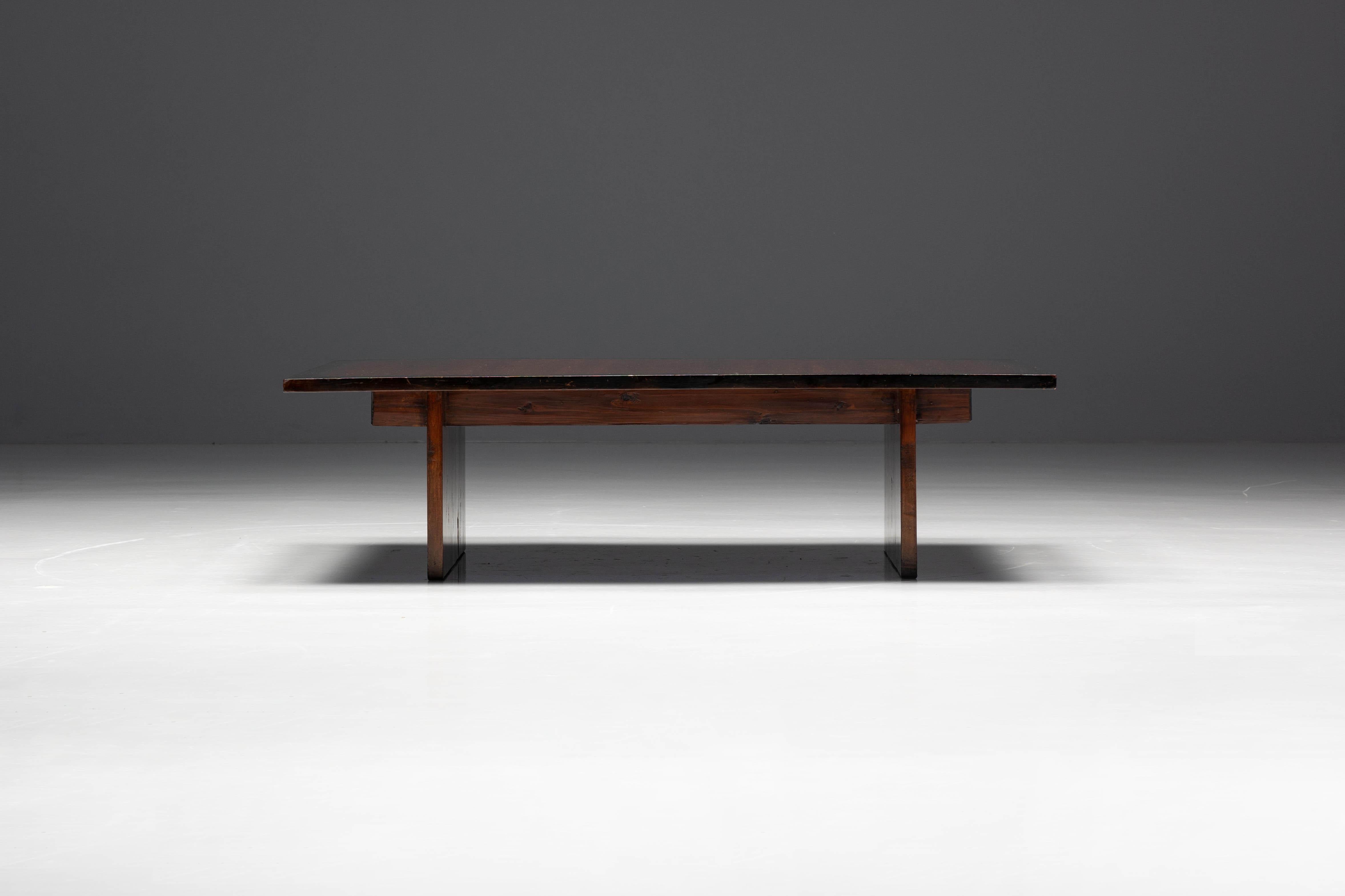 Bamboo Coffee Table by Axel Vervoordt, Belgium, 1980s 6