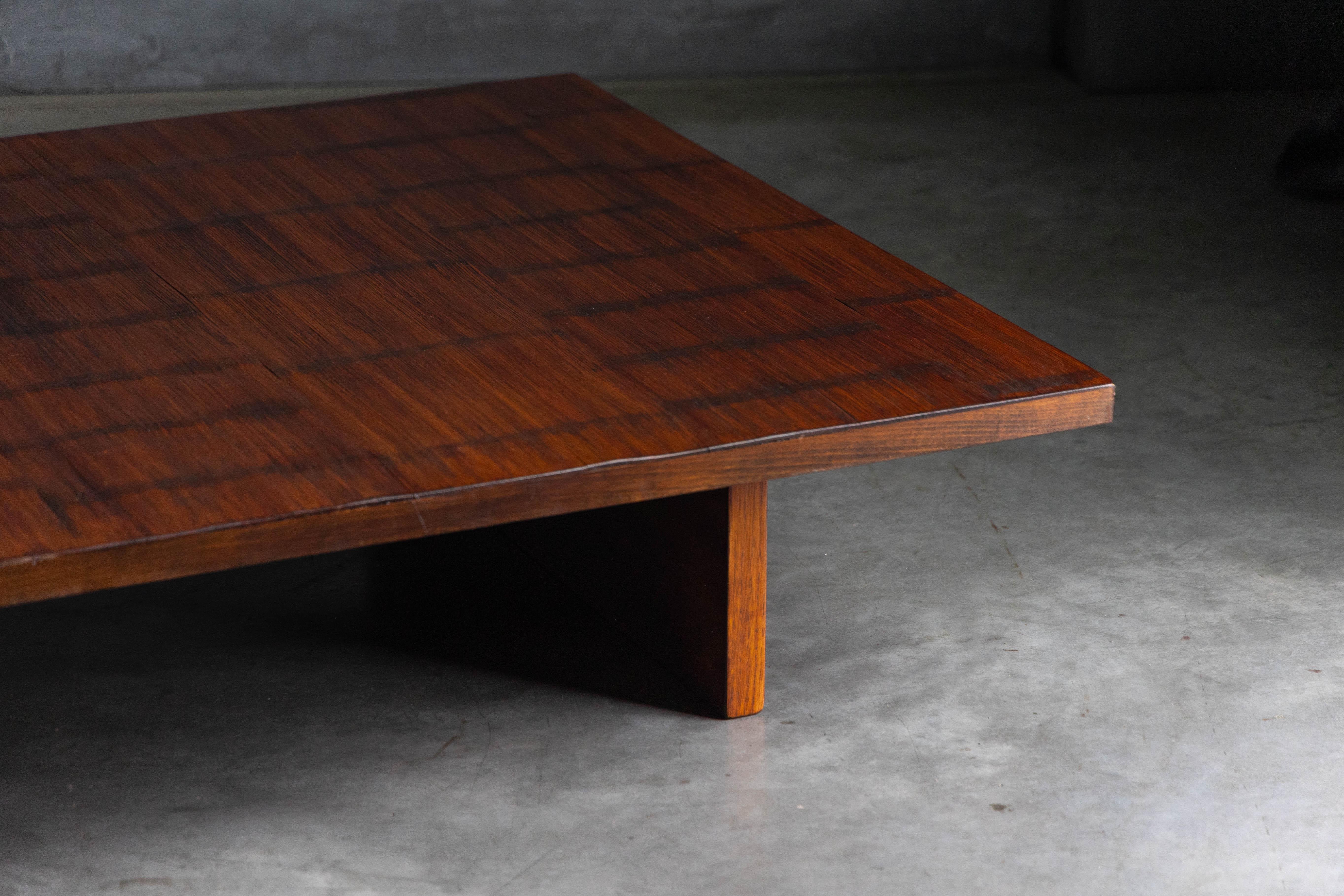 Couchtisch aus Bambus von Axel Vervoordt, Belgien, 1980er Jahre 6