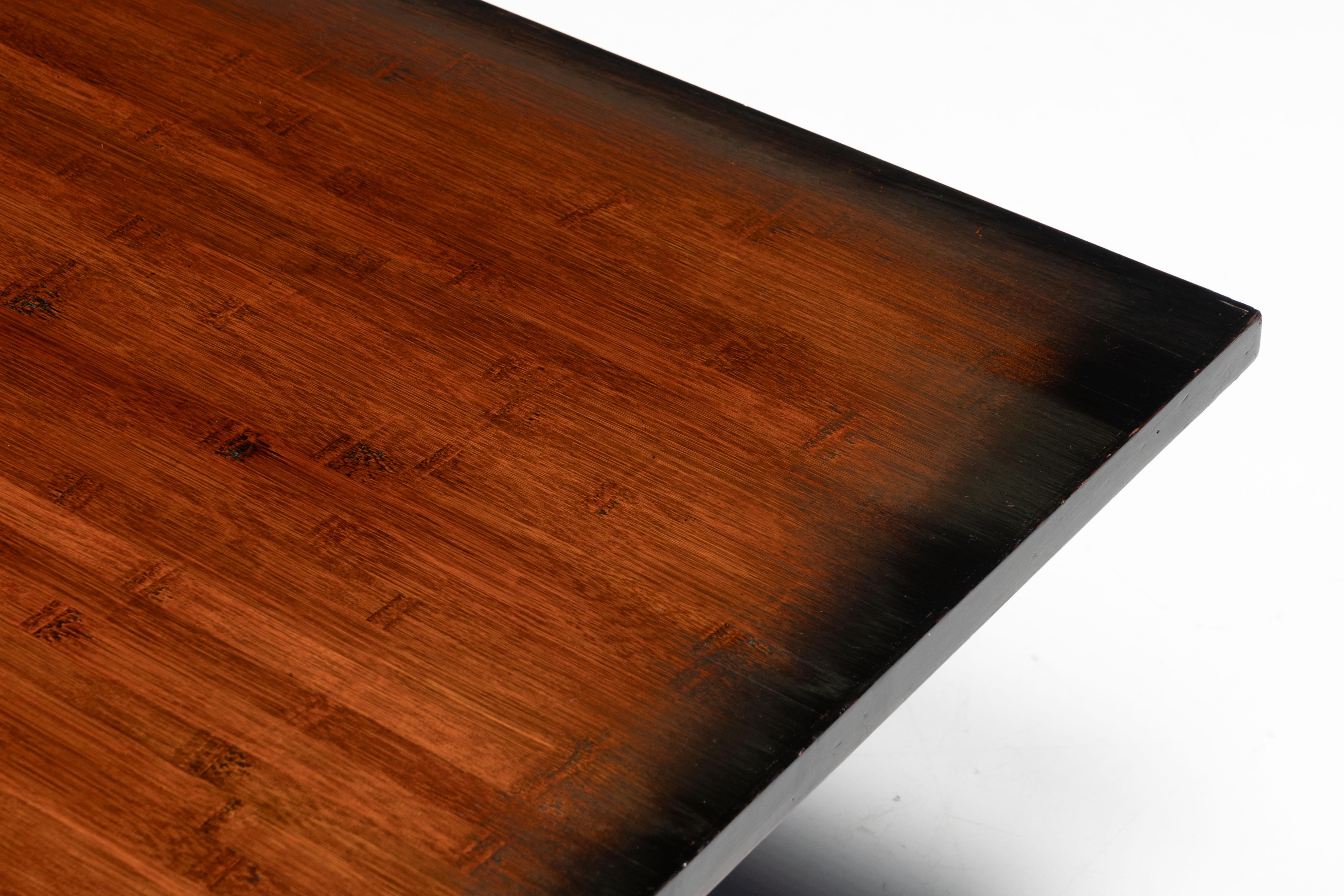 Bamboo Coffee Table by Axel Vervoordt, Belgium, 1980s 7