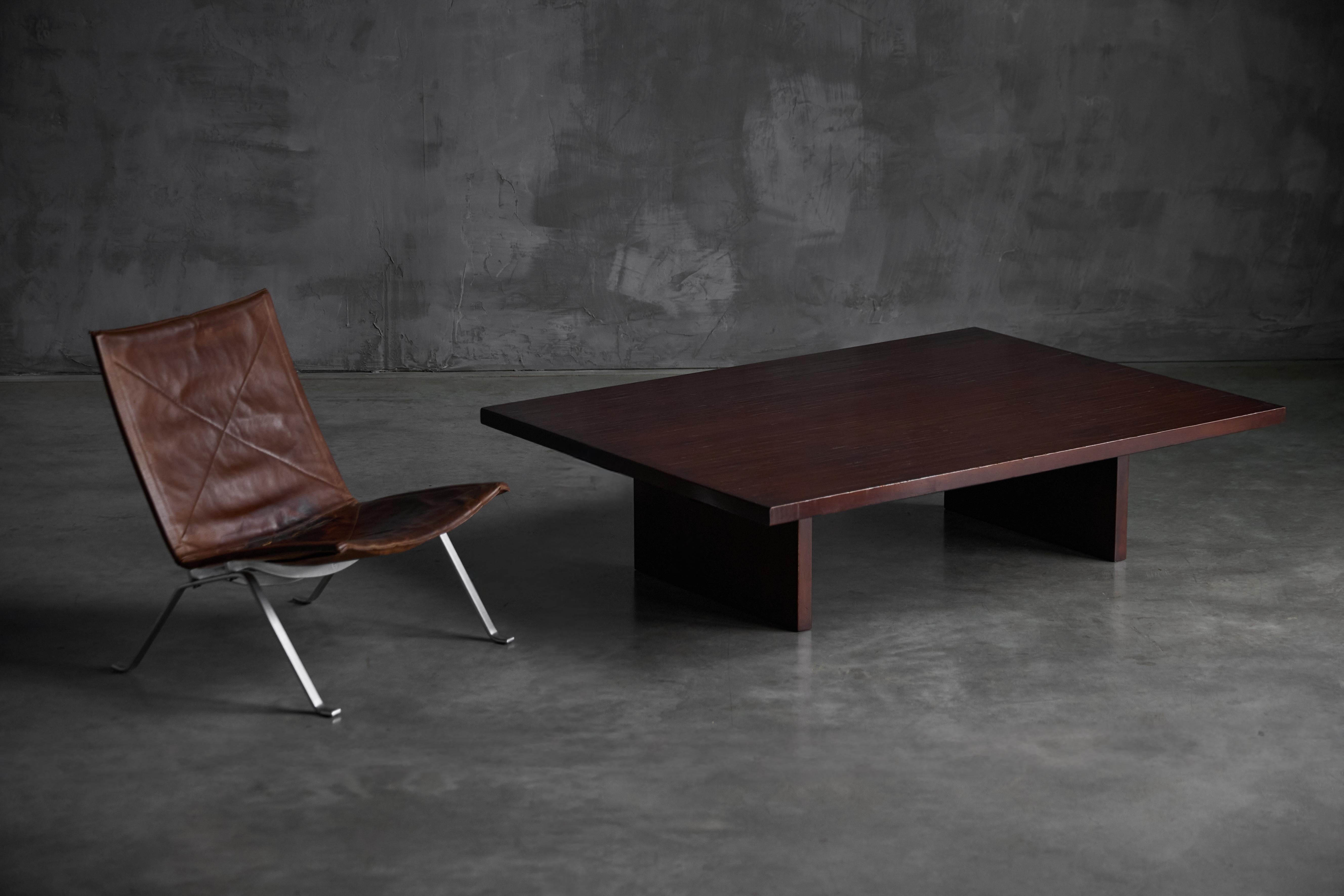 Bamboo Coffee Table by Axel Vervoordt, Belgium, 1980s For Sale 7