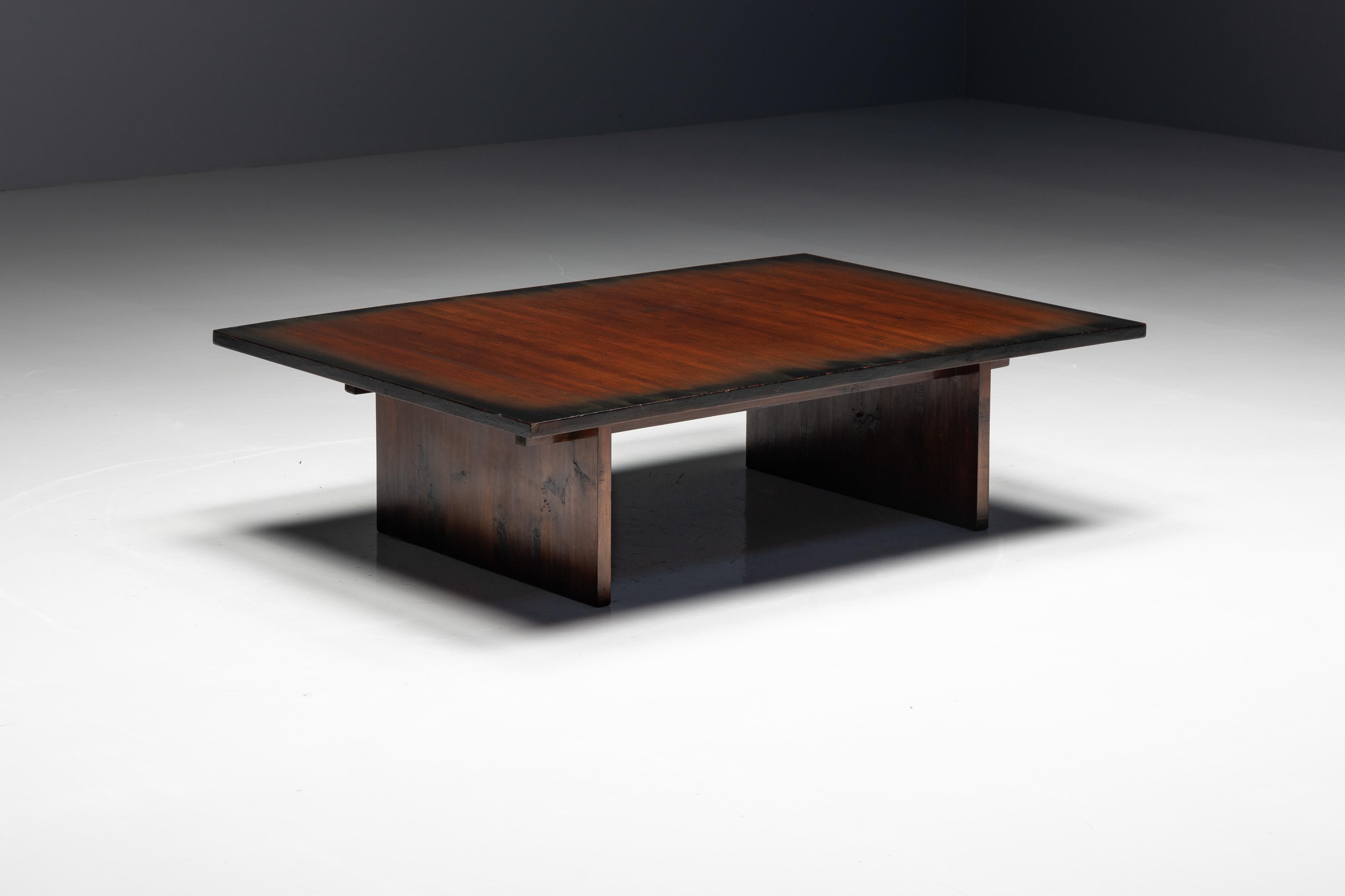 Bamboo Coffee Table by Axel Vervoordt, Belgium, 1980s 8