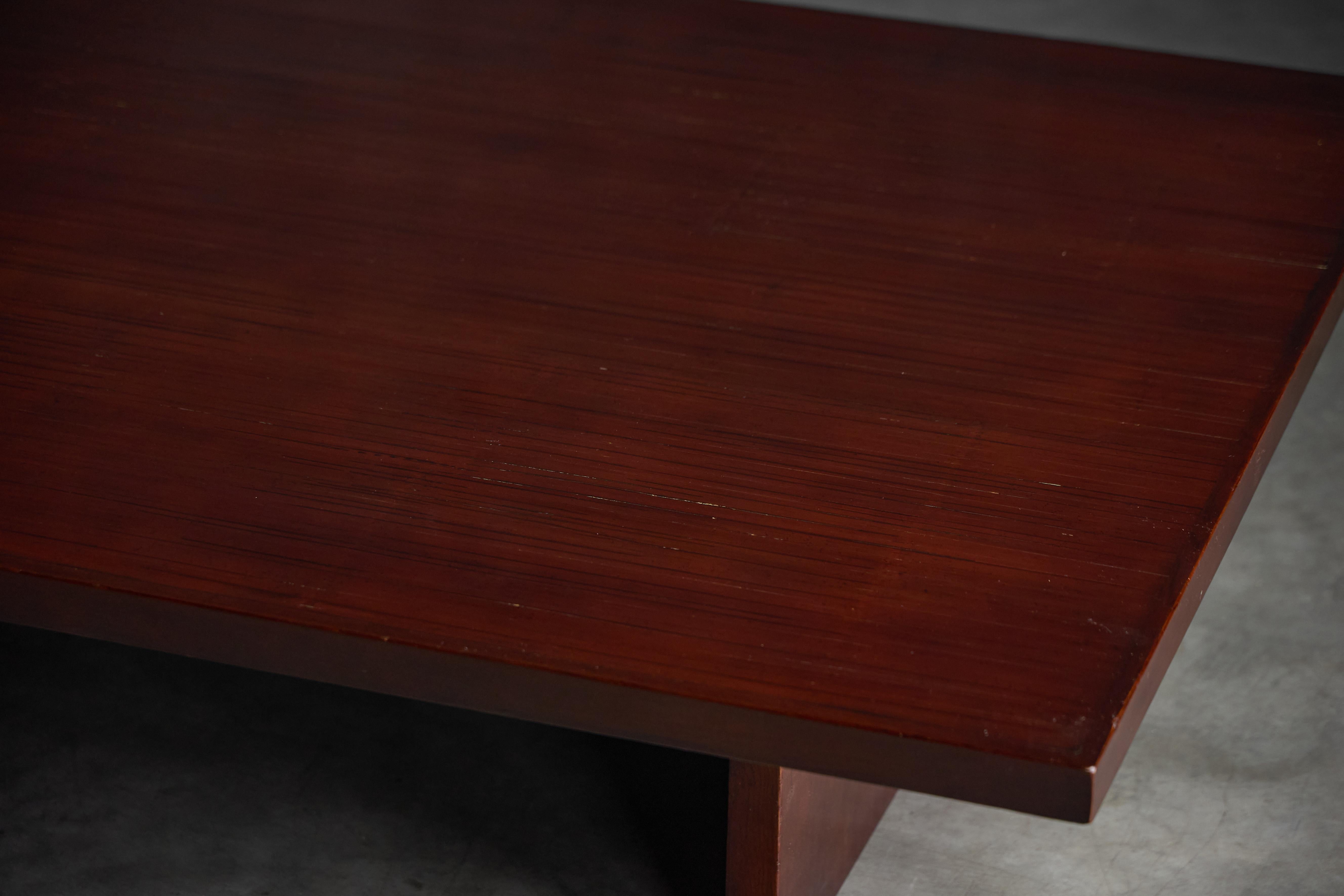 Bamboo Coffee Table by Axel Vervoordt, Belgium, 1980s For Sale 10